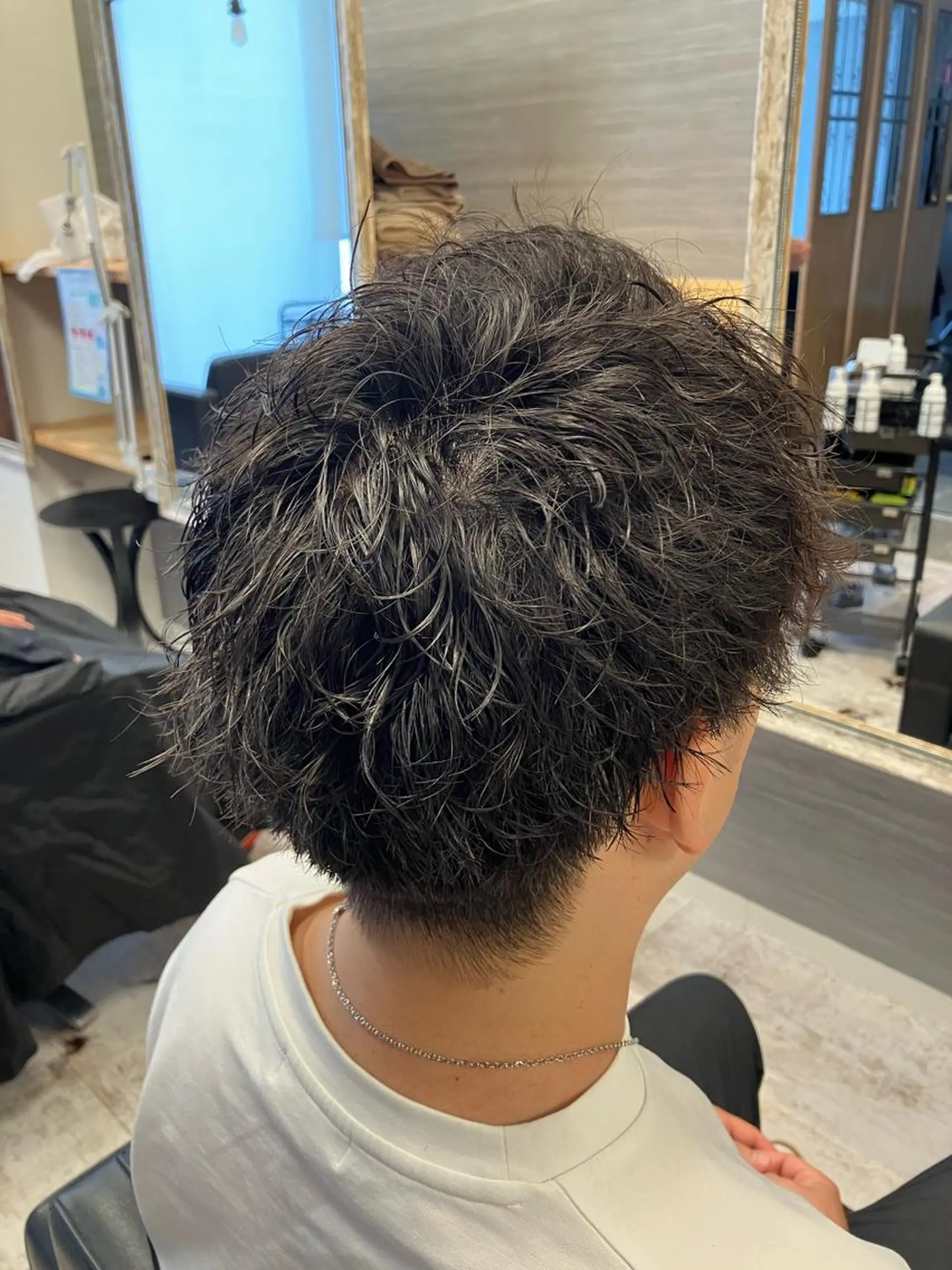 パーマ メンズ カット パーマ メンズ特化/パーマ/ フェードWATARUのヘアスタイル