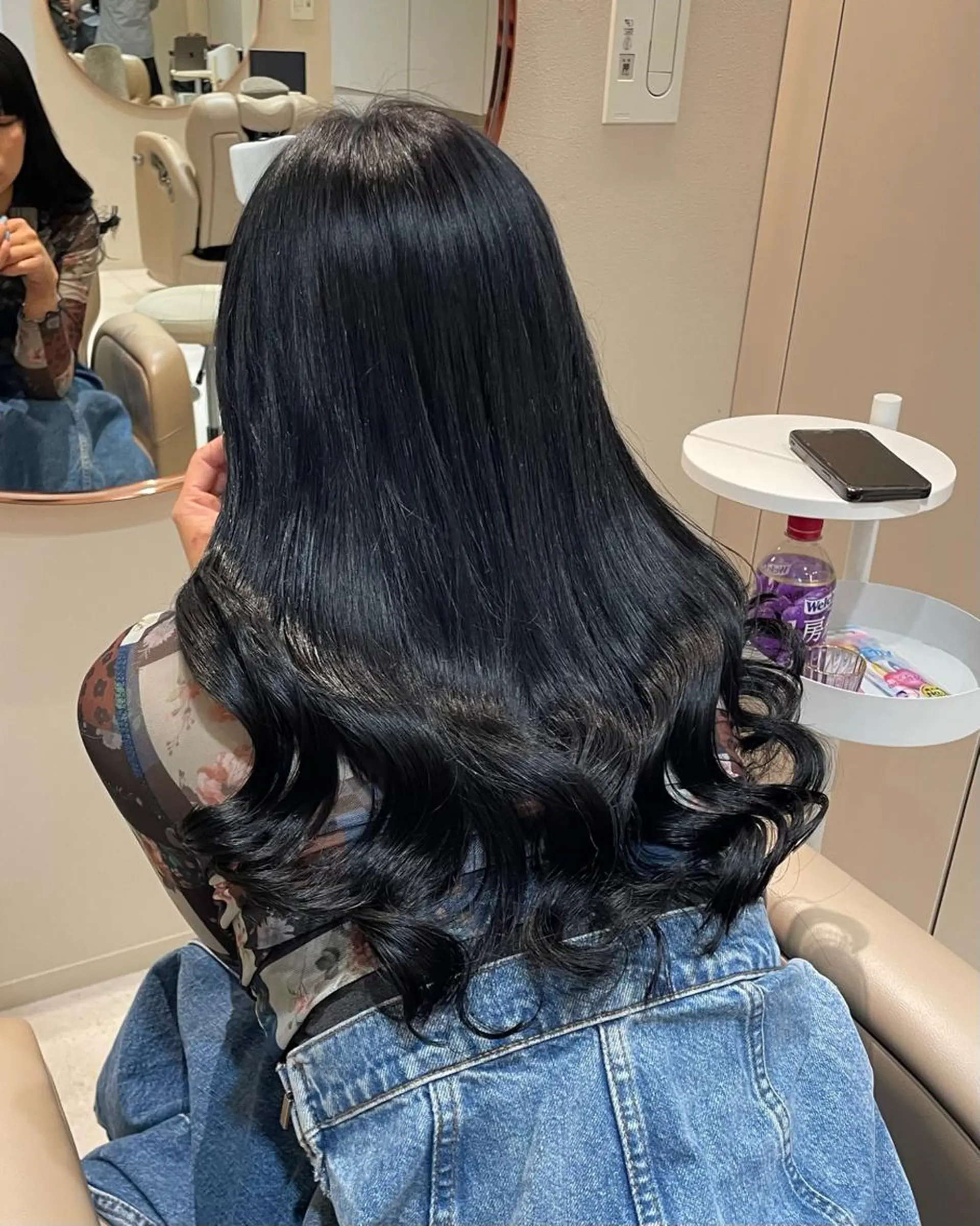 ミディアム エクステ Cielro【 シェイロ 】所属・Cielro/ダブル カラー/西田咲希のヘアスタイル