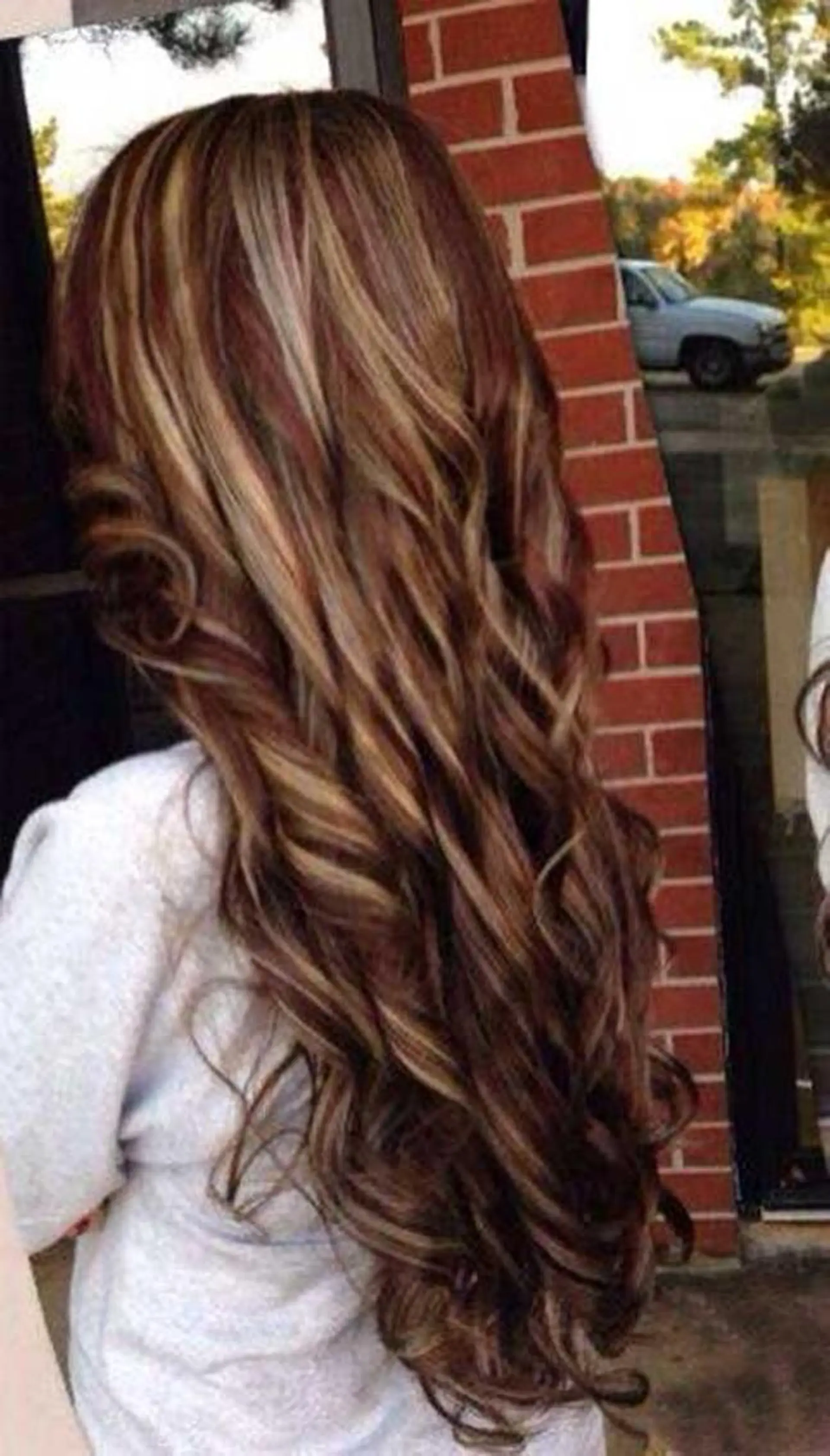 ロング カラー パーマ ヘアアレンジ R3 Eyelash RSKのマツエク・マツパデザイン