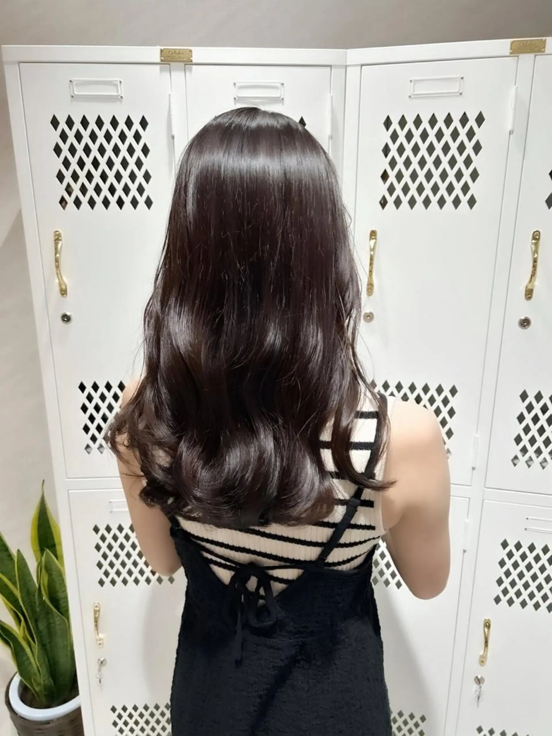 セミロング カラー ブラウンカラー チョコレートブラウン 透明感カラー ヘアカラー トリートメント 🎀髪質改善・艶髪カ ラー🎀YUMEKAのヘアスタイル