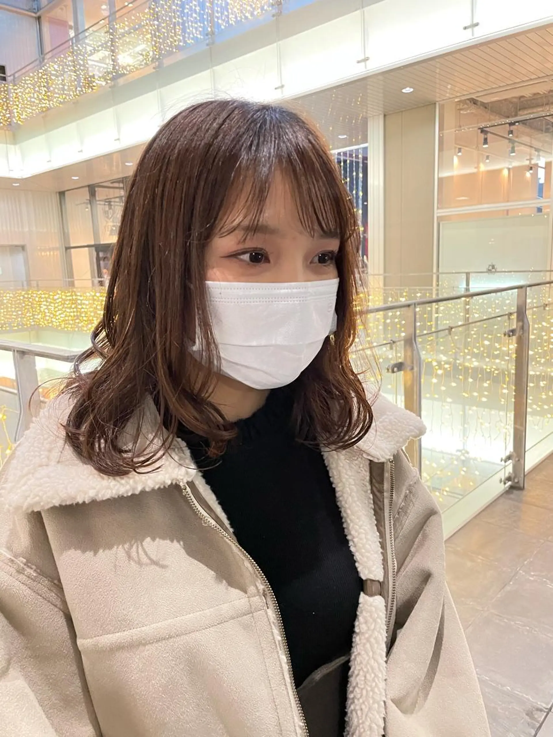 ミディアム 栄　mighty by H所属・不破一輝/栄/矢場町 ボブ/レイヤー/艶髪のヘアスタイル