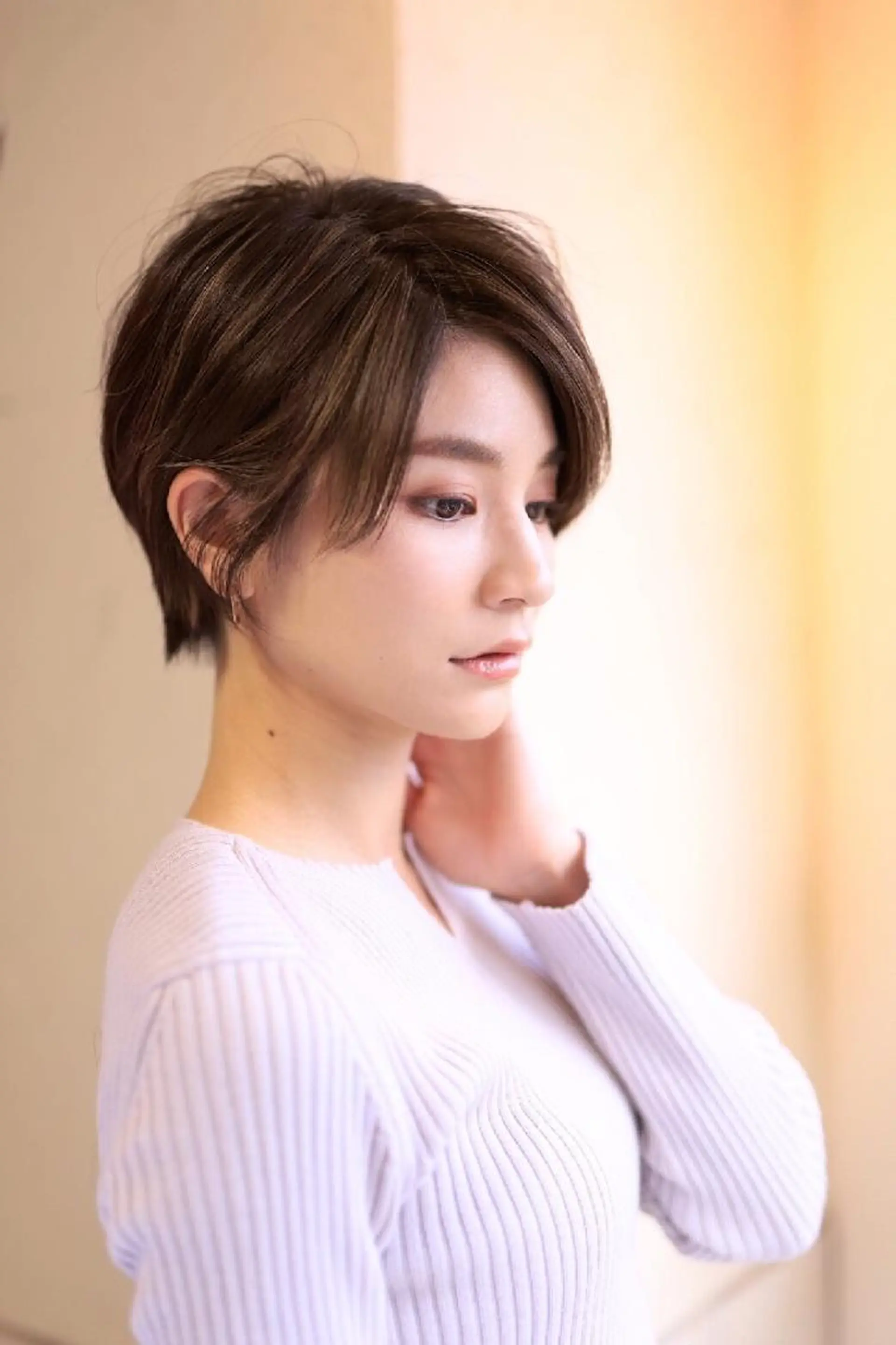 カラー ショート カットモデル募集❣️ 池袋💇Annaのヘアスタイル