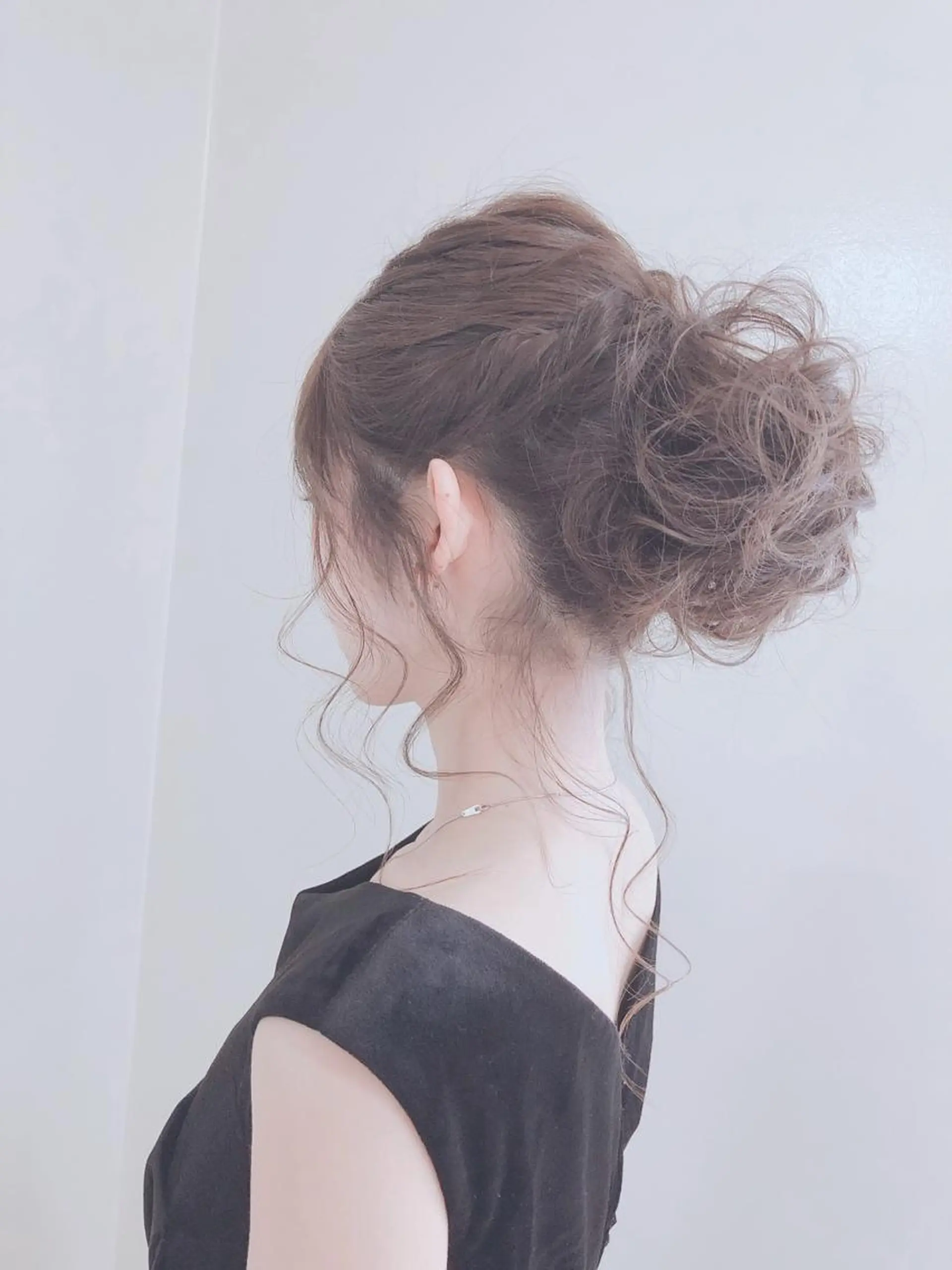 セミロング カラー ヘアアレンジ ANAZAhair アナザ　ヘアーのヘアスタイル