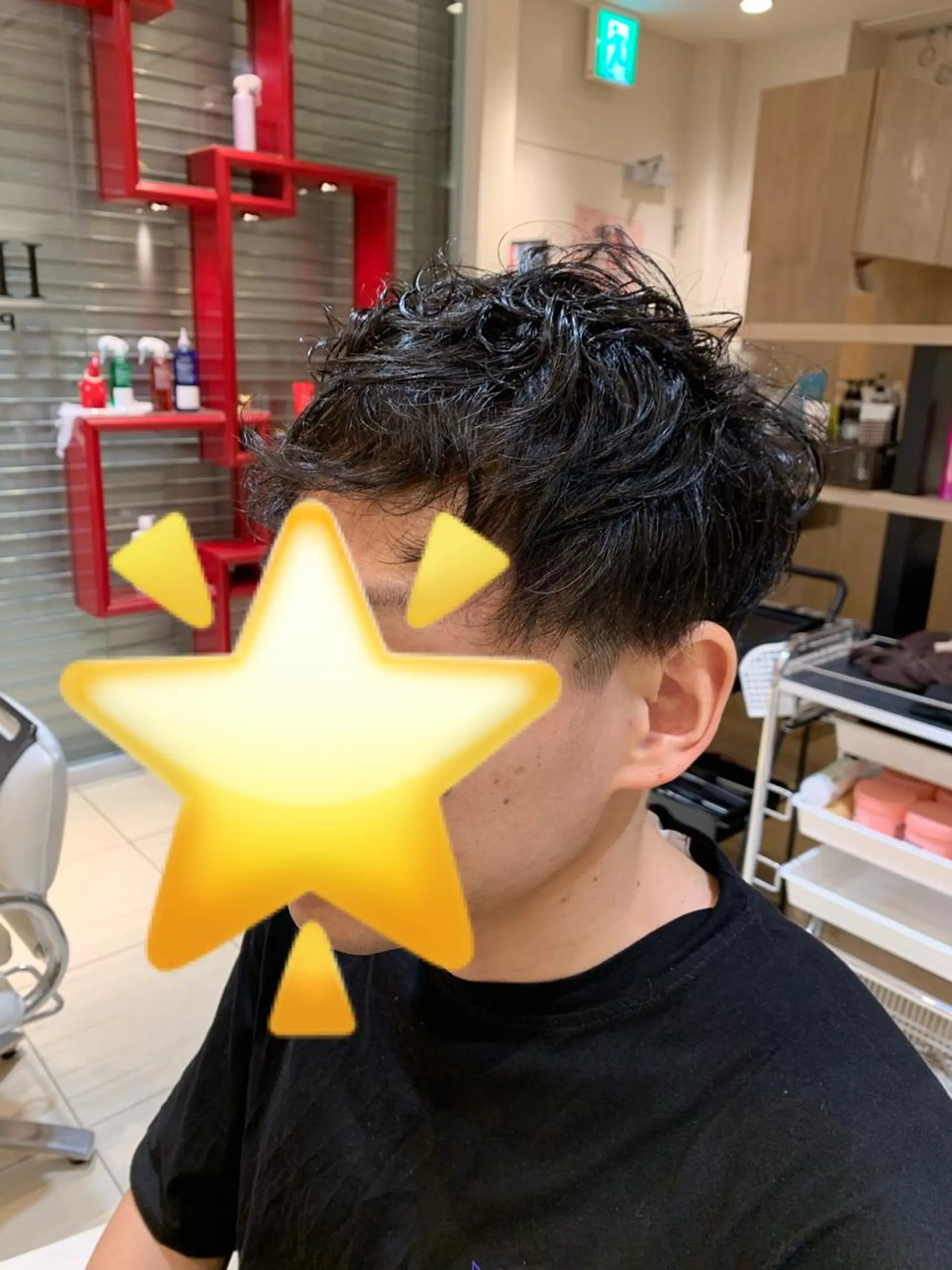 メンズ lore 金杉悠作のヘアスタイル