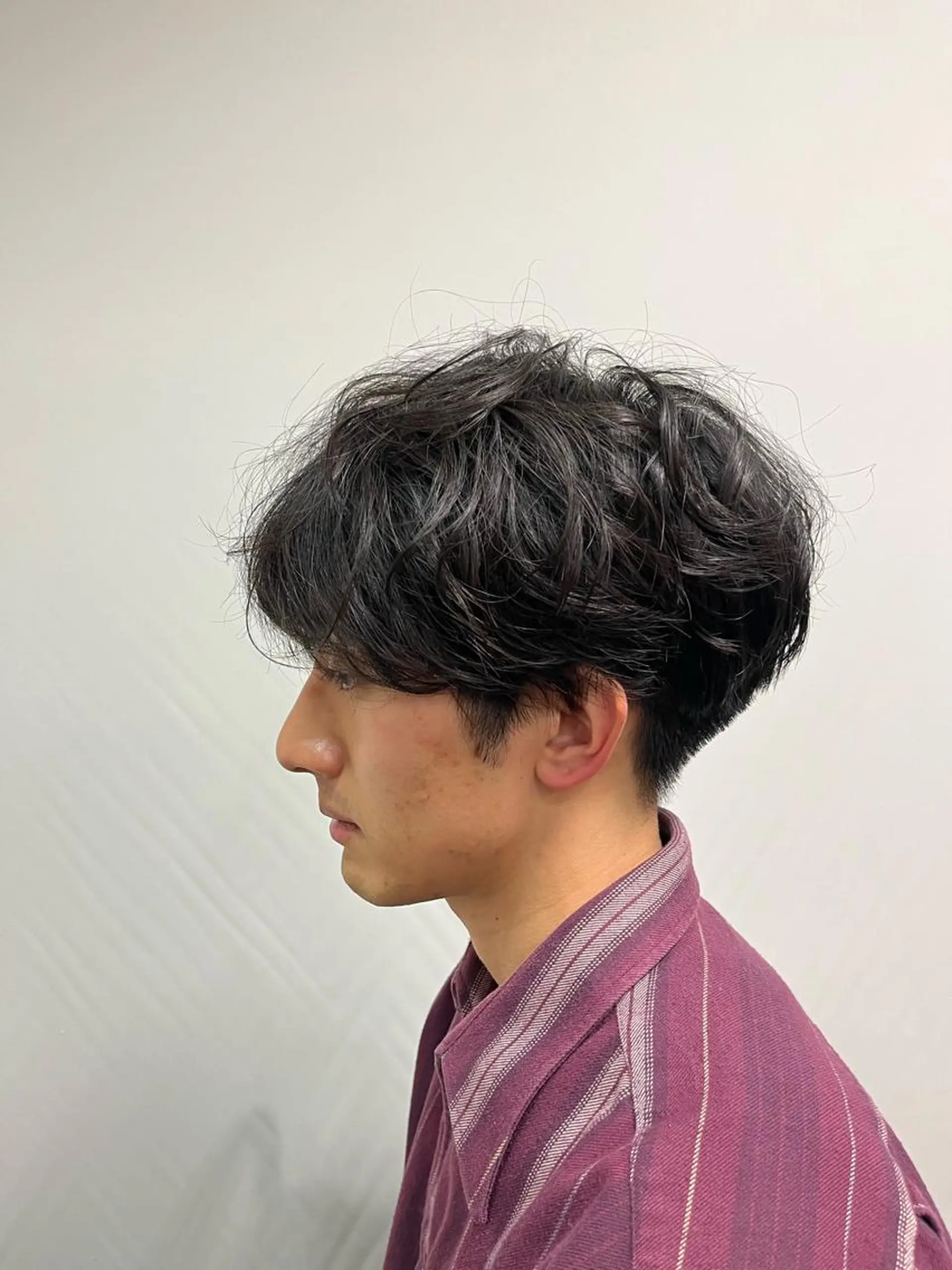 ショート メンズ ウスイマイコ カット/ケアカラーのヘアスタイル