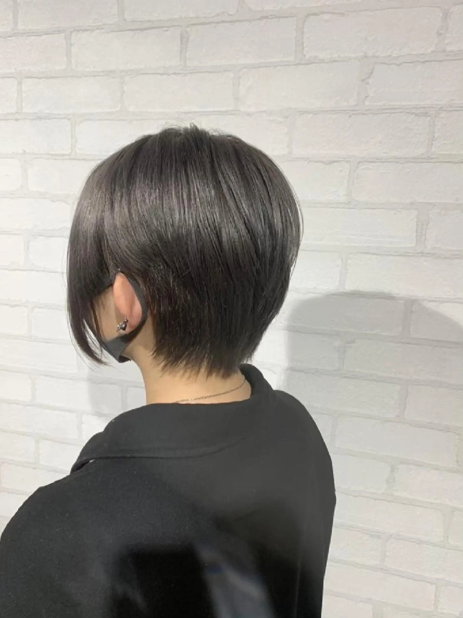 ショート カラー 森山 稜大のヘアスタイル