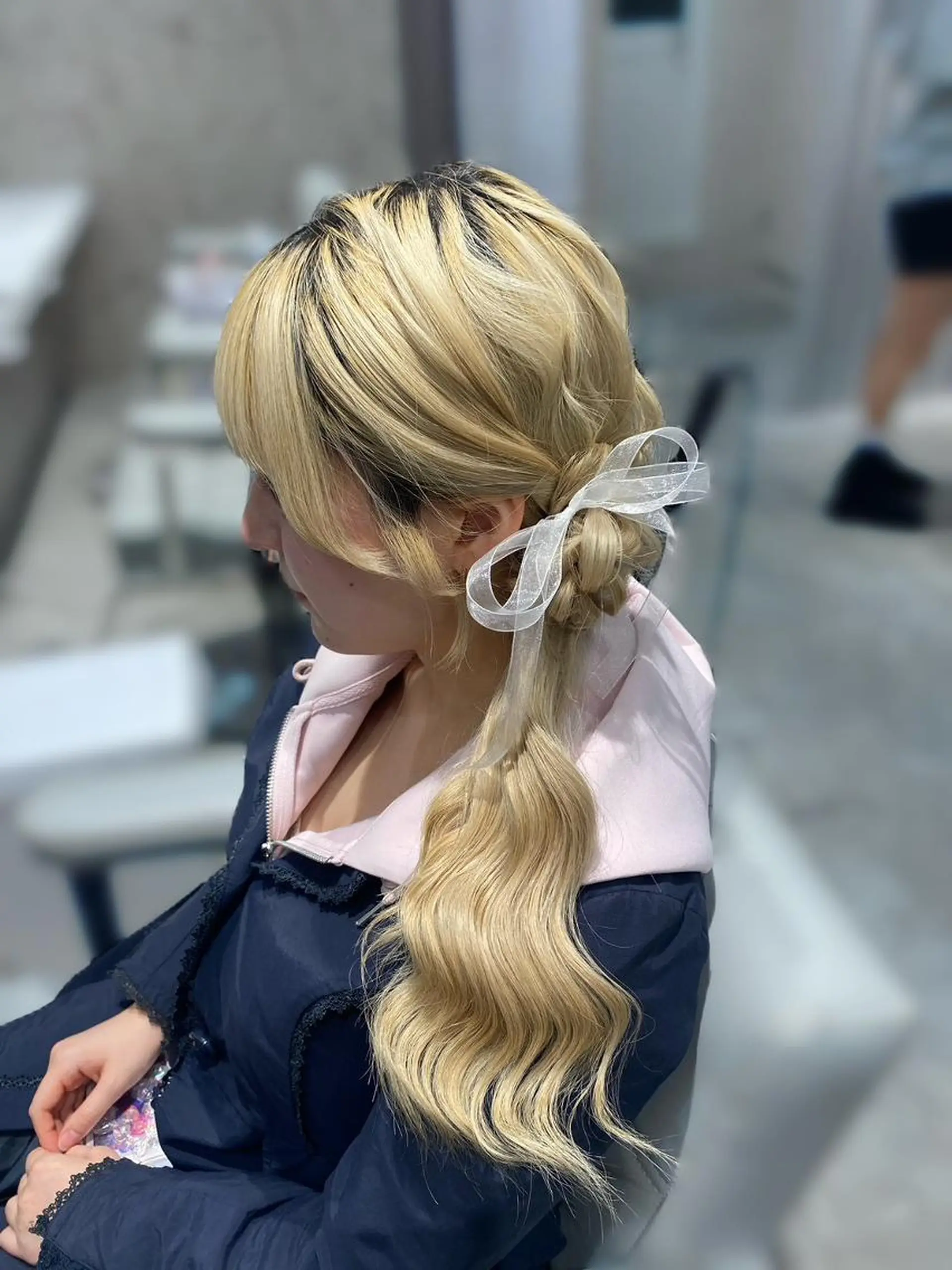 ヘアアレンジ ベルグロー🧡 心斎橋スタッフ🦋のヘアスタイル