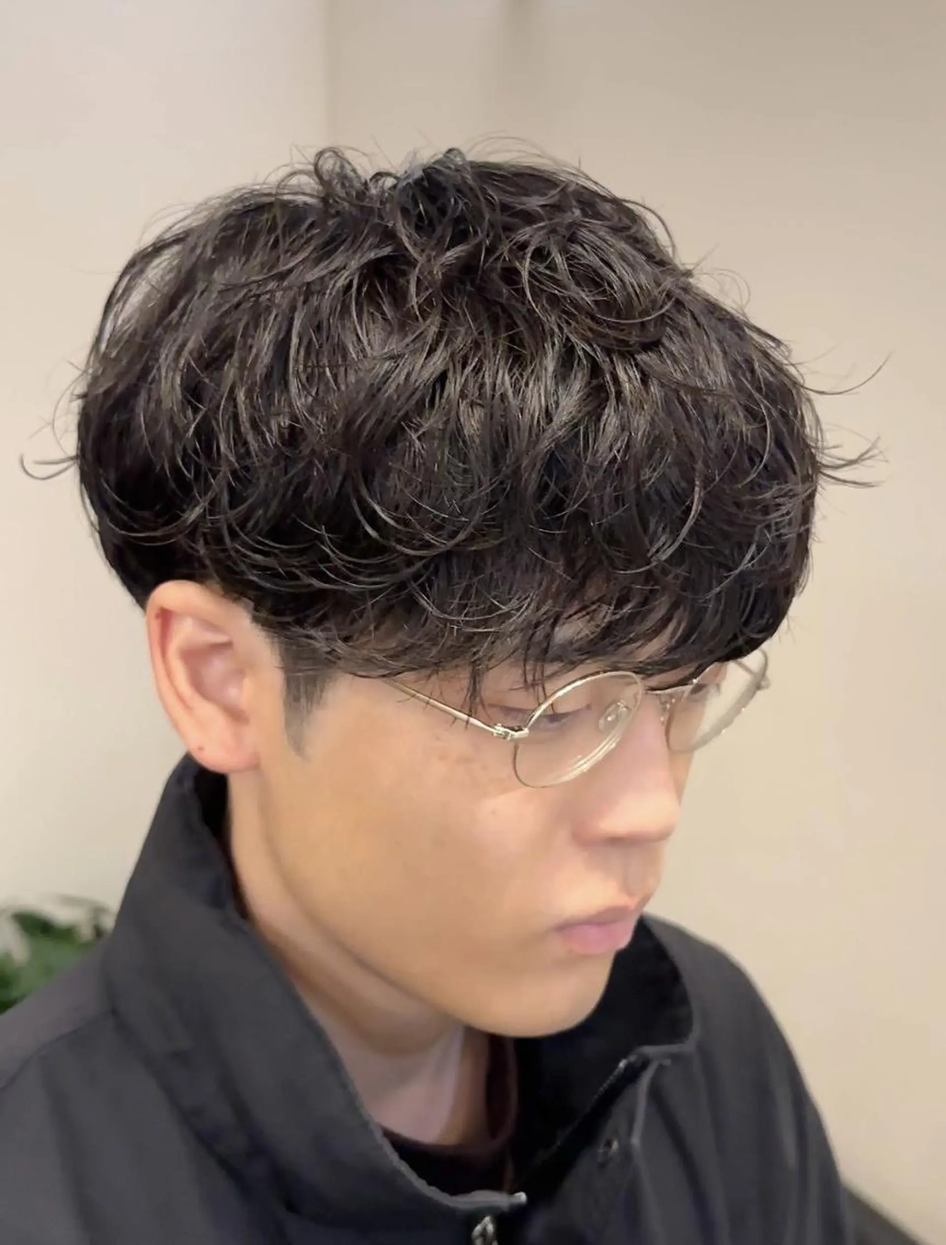 パーマ メンズ メンズパーマ カット パーマ RITZ 小平颯真のヘアスタイル