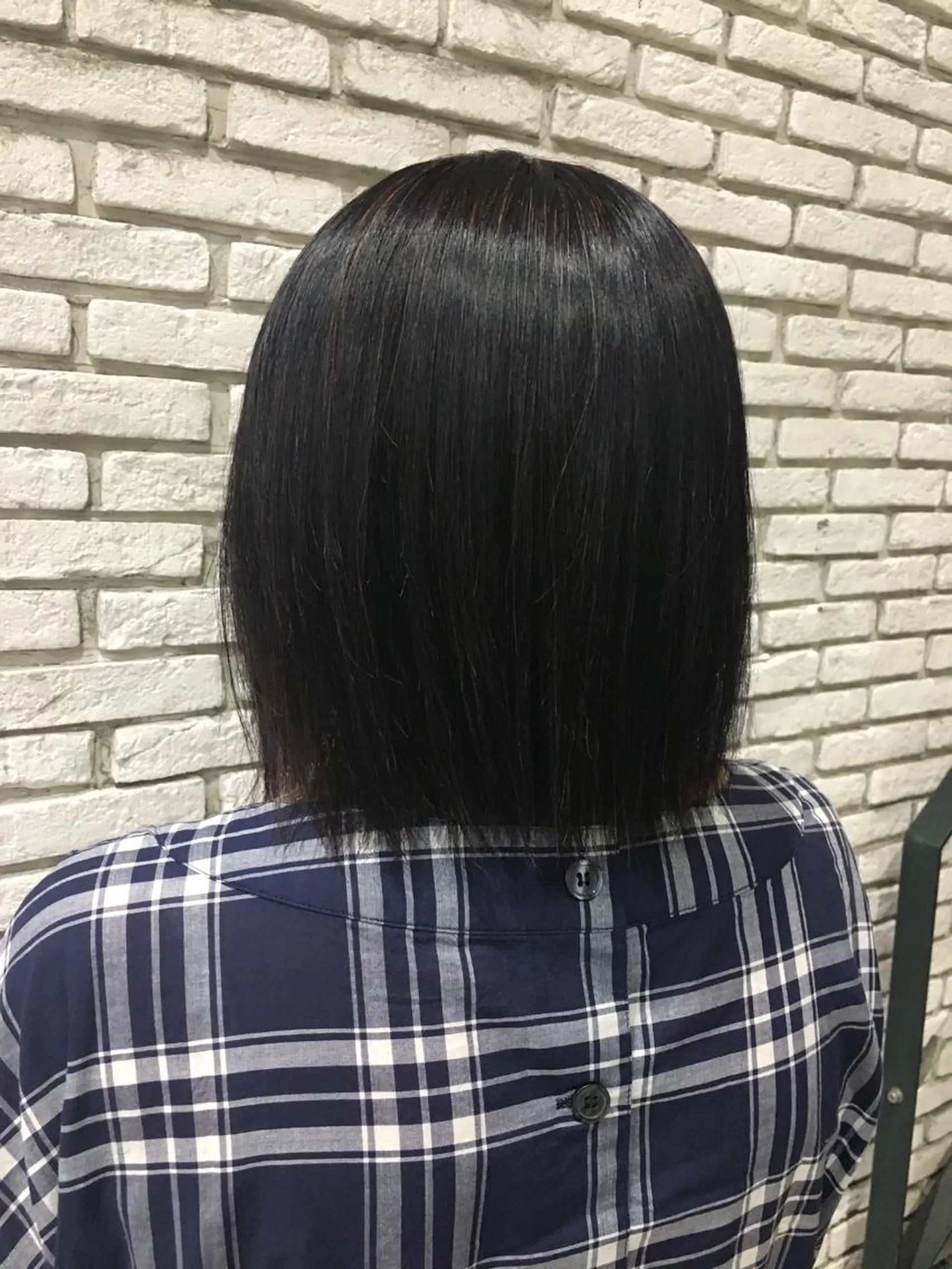 ショート パーマ ストレートパーマ Lapel green所属・Lapelgreen 森町 / AOIのヘアスタイル