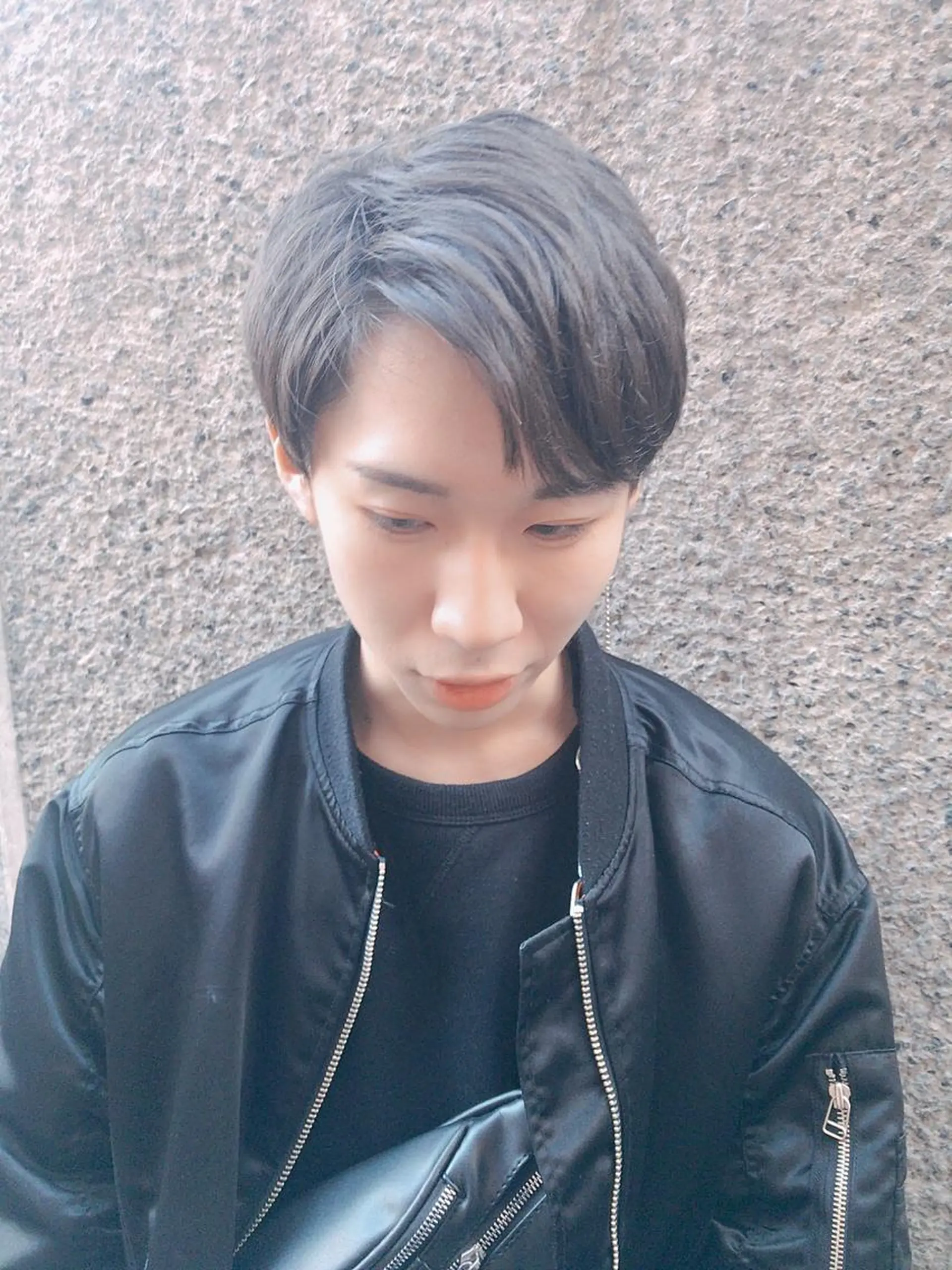 ショート カラー パーマ ヘアアレンジ メンズ コンマヘア カット CHIC share salon所属・ちこ .のヘアスタイル