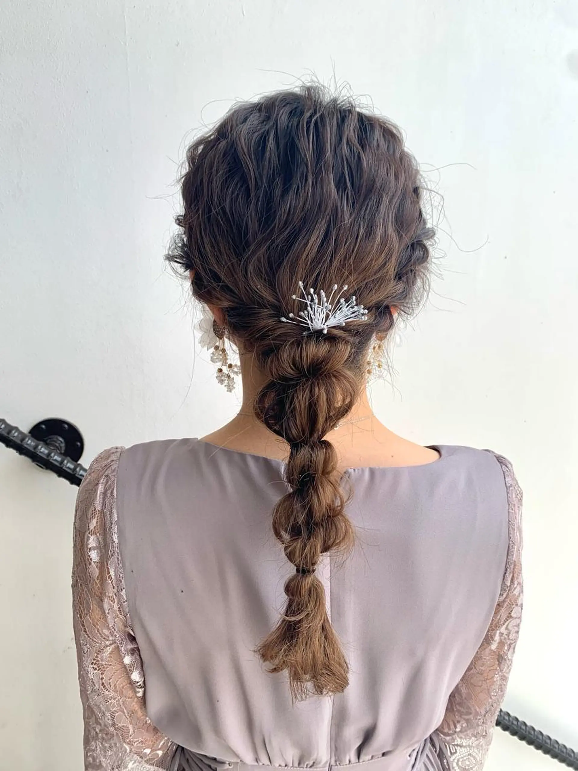 セミロング ヘアアレンジ Emma ecole所属・Emma ecole /栄/RIOのヘアスタイル