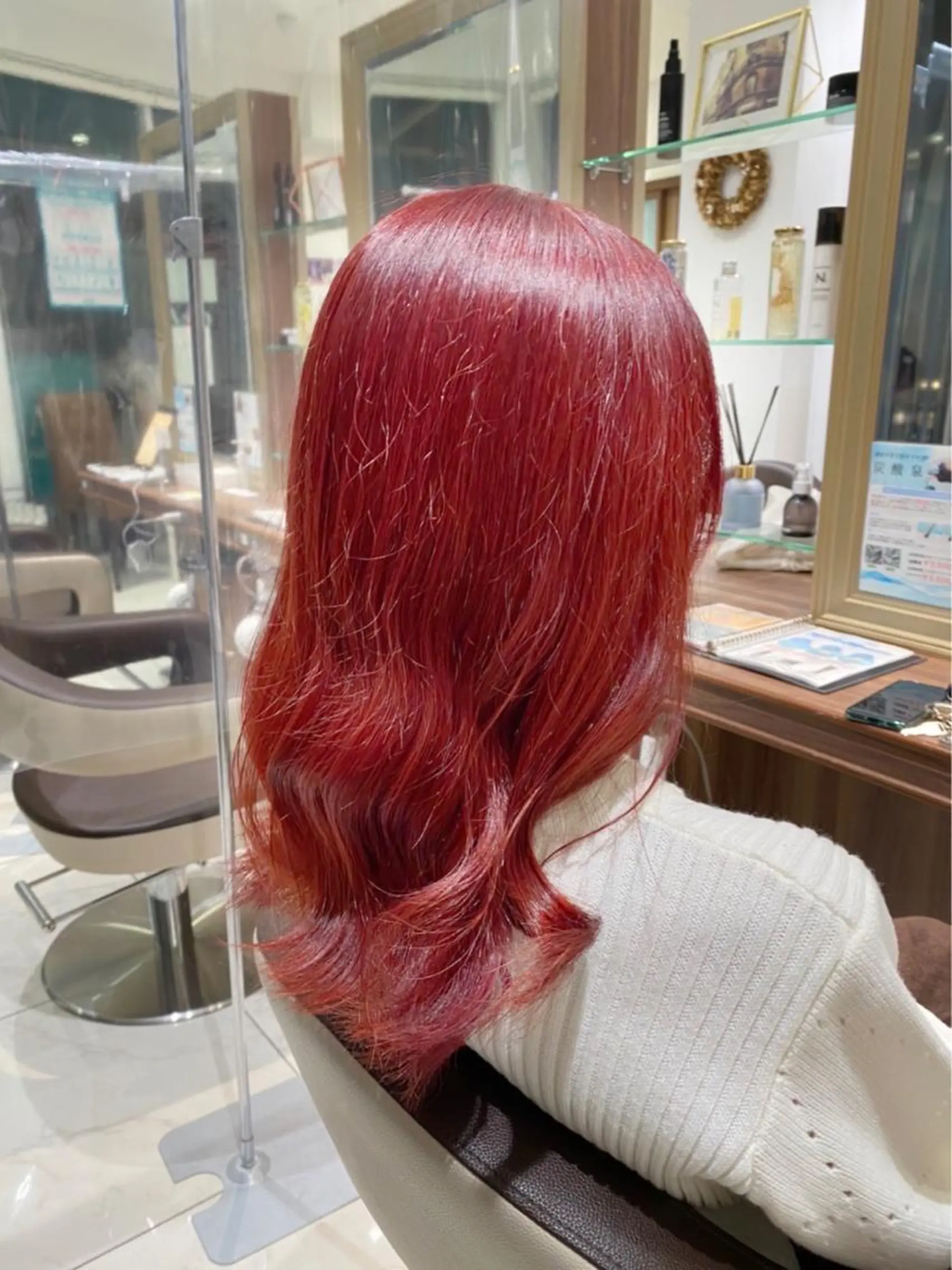 セミロング 韓国風ヘア 竹下 勝也のヘアスタイル