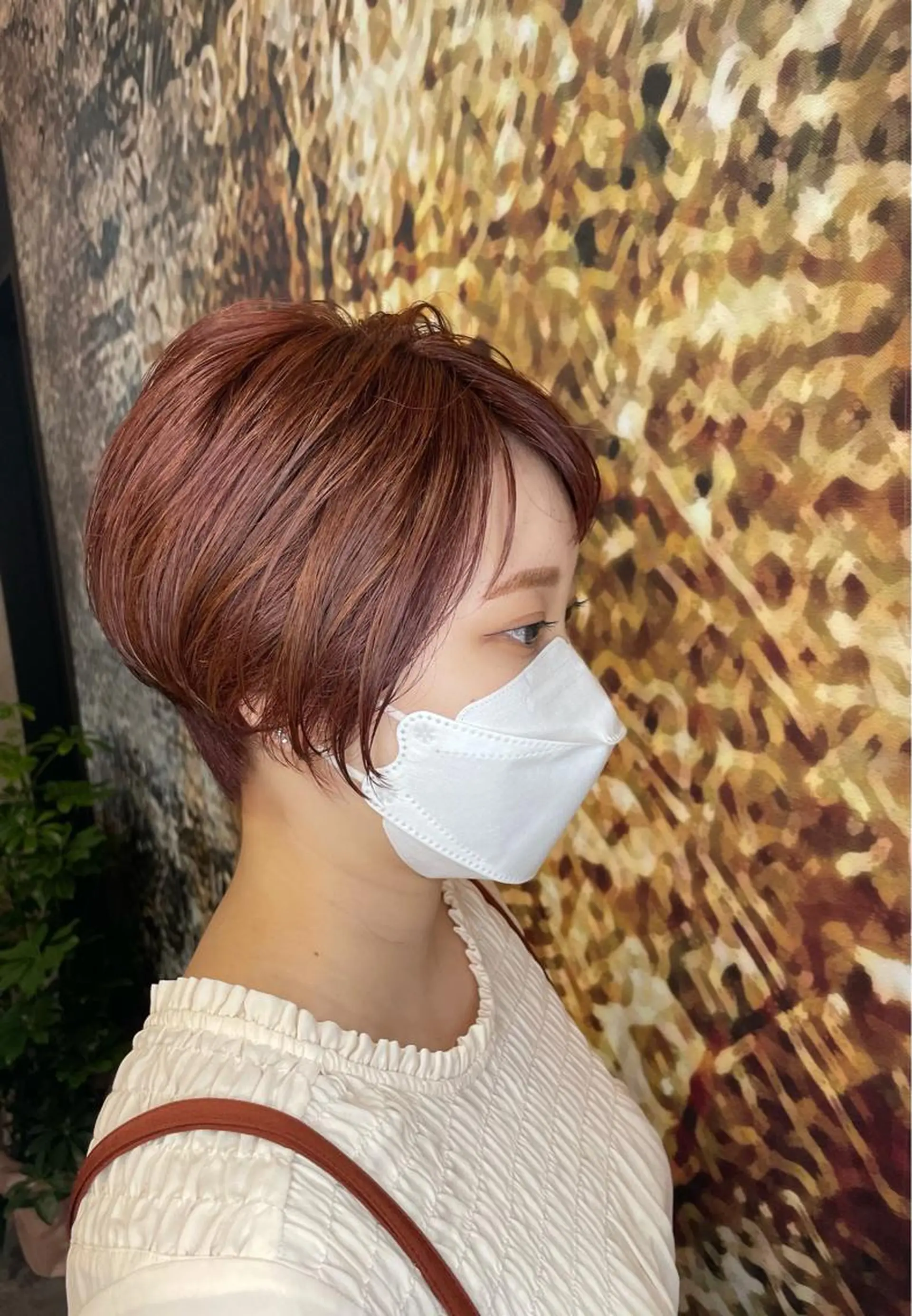ショート カラー カット ヘアカラー レイヤーカット匠 イソザキノリユキのヘアスタイル