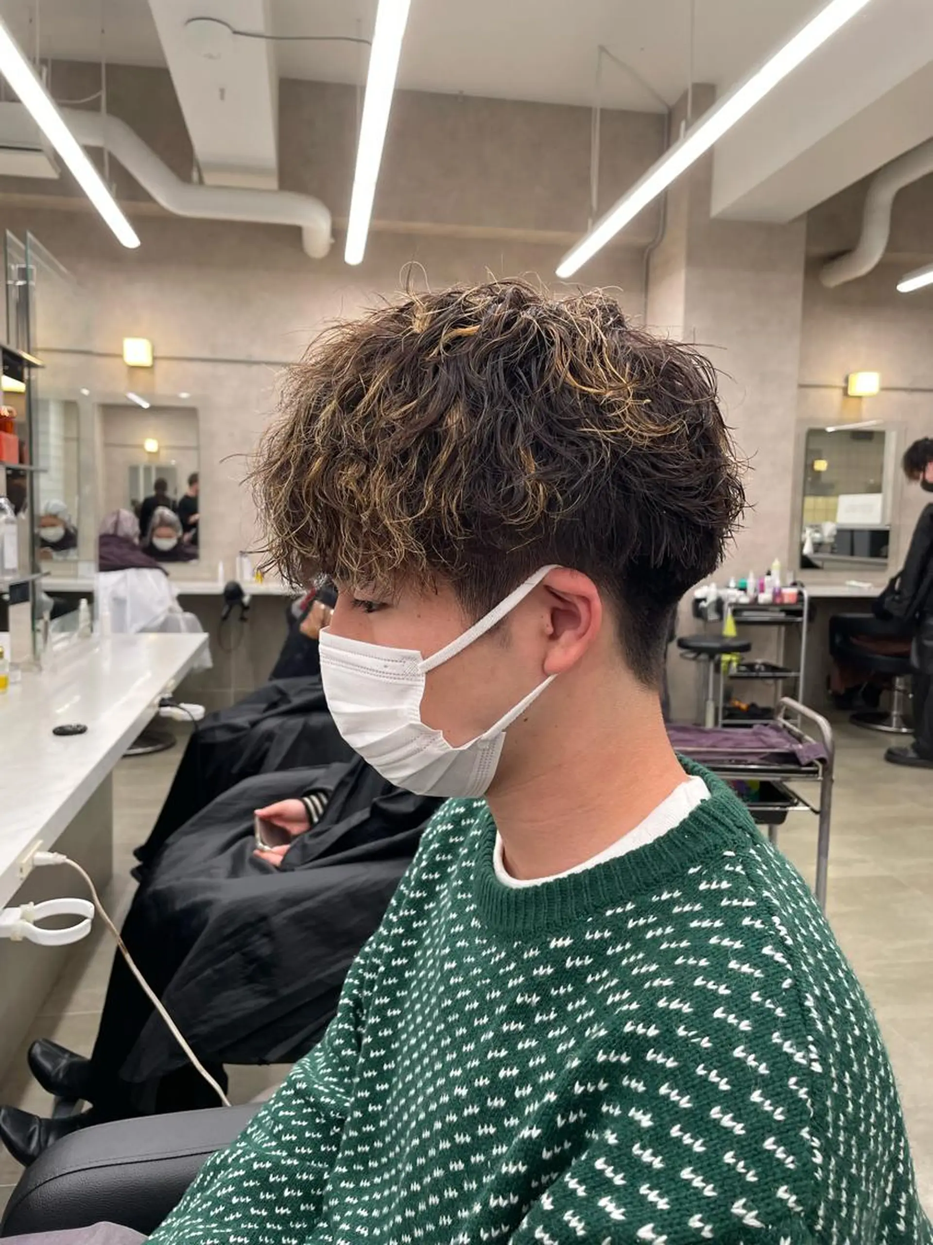 ショート カラー パーマ ヘアアレンジ メンズ 🔷横浜/メンズ TAKUMI🔷のヘアスタイル