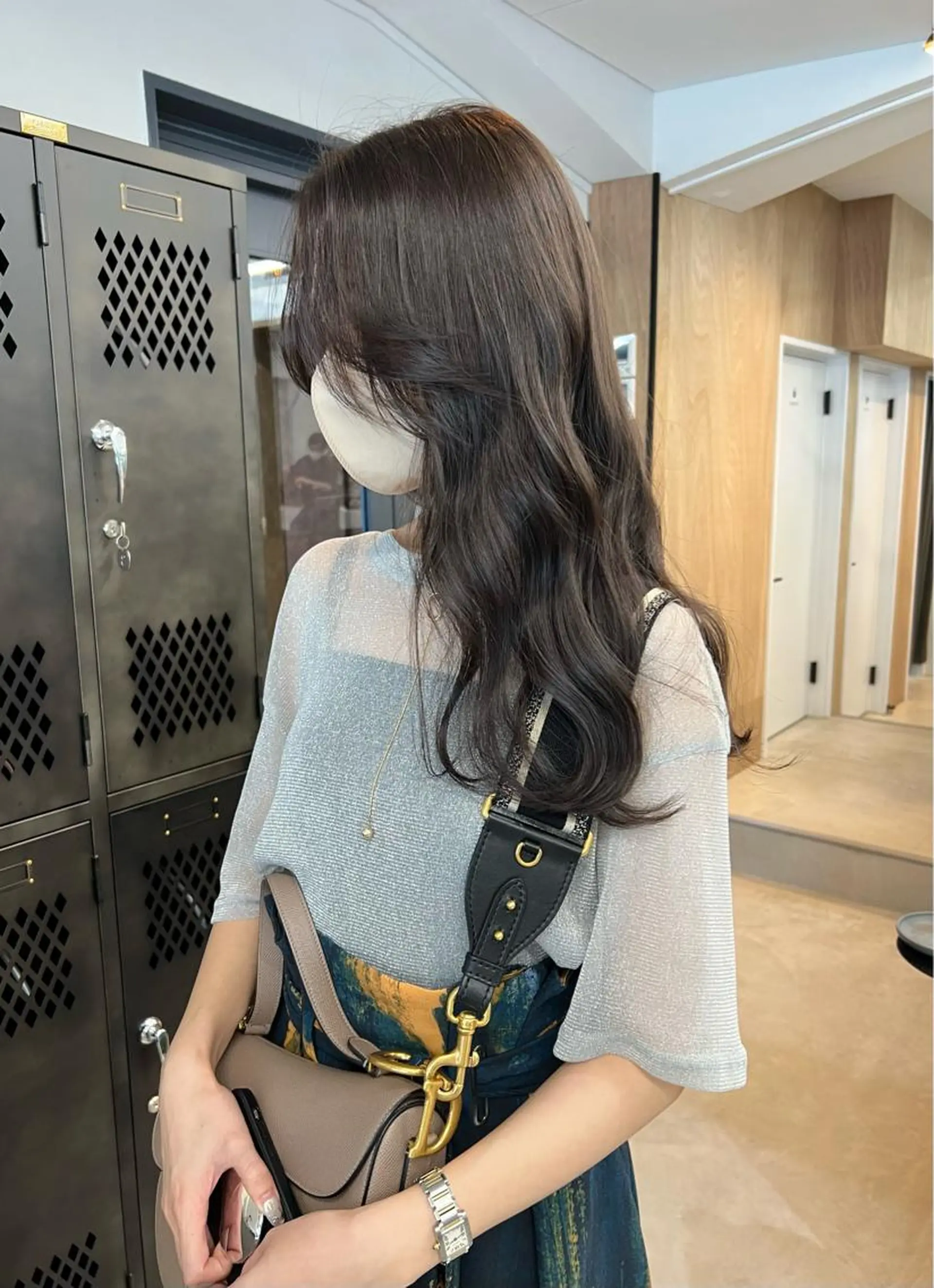 ロング カラー ヘアカラー トリートメント 樫原裕二 /柔らかいカラーのヘアスタイル