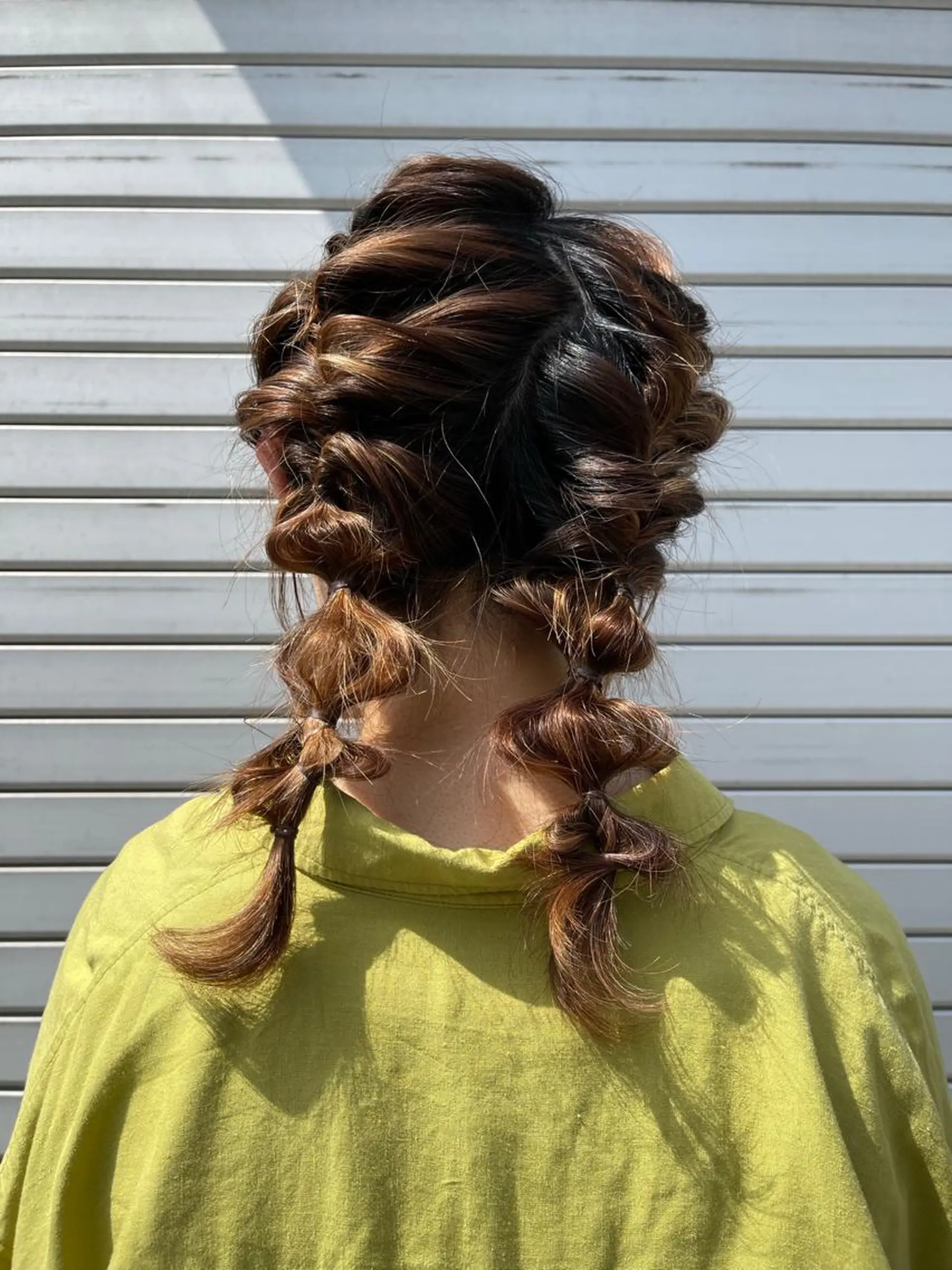 ロング ヘアアレンジ パーマ、ボブ、透明感 カラー、小須田ゆあのヘアスタイル