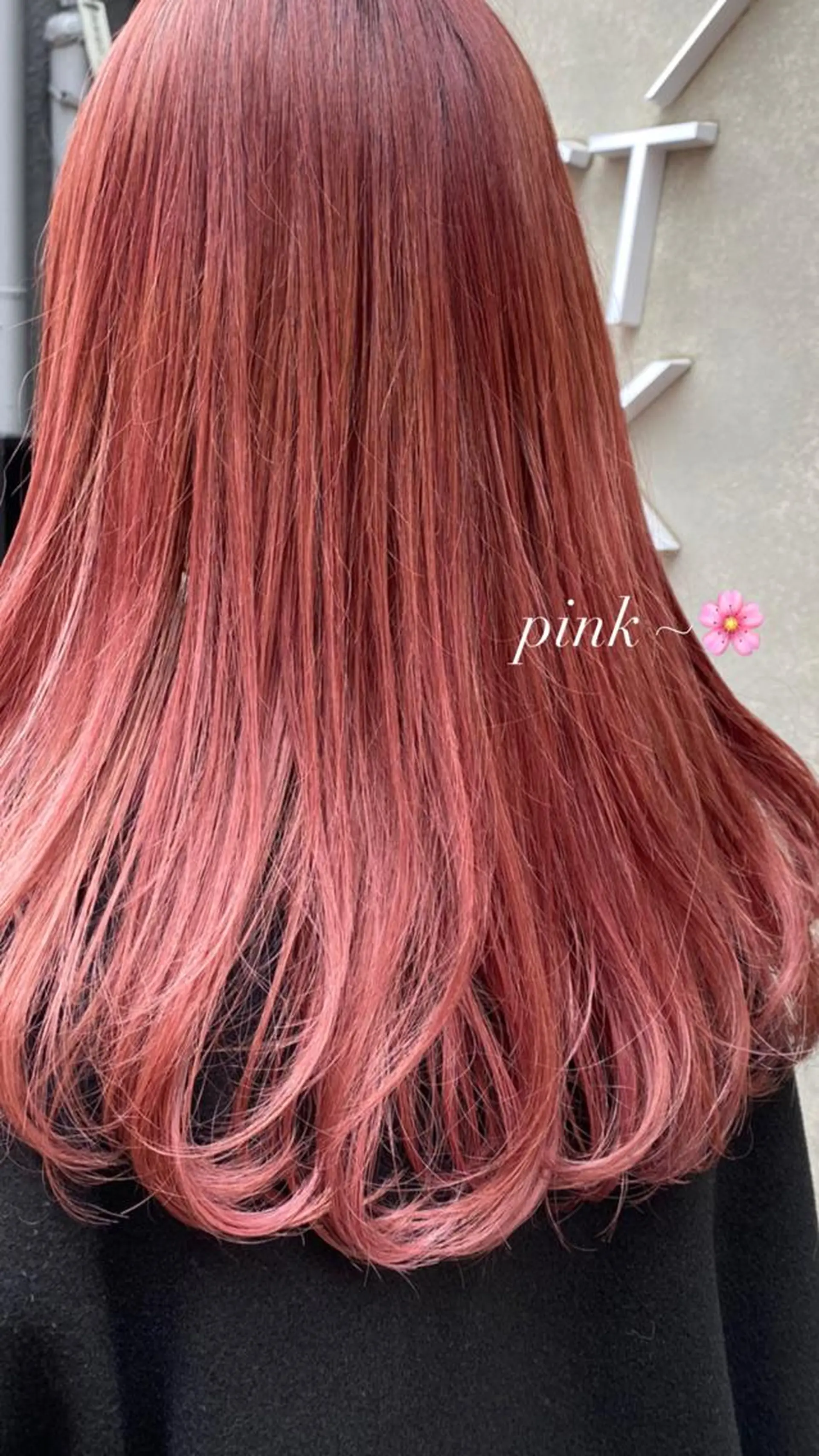 ロング ヘアカラー レイヤーカット カノン🩷のヘアスタイル