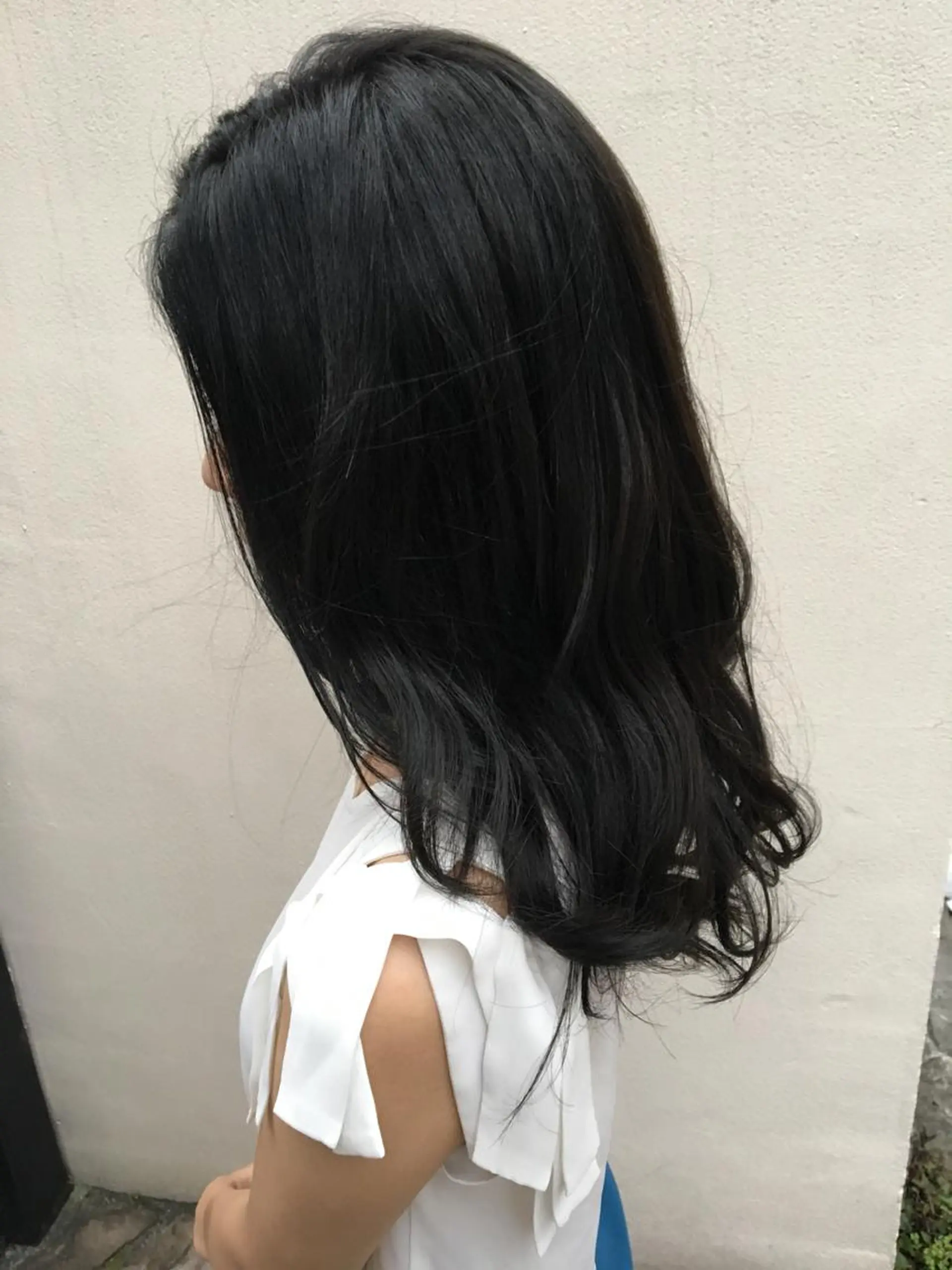 セミロング カラー THE DAY所属・AKI HASHIMOTOのヘアスタイル