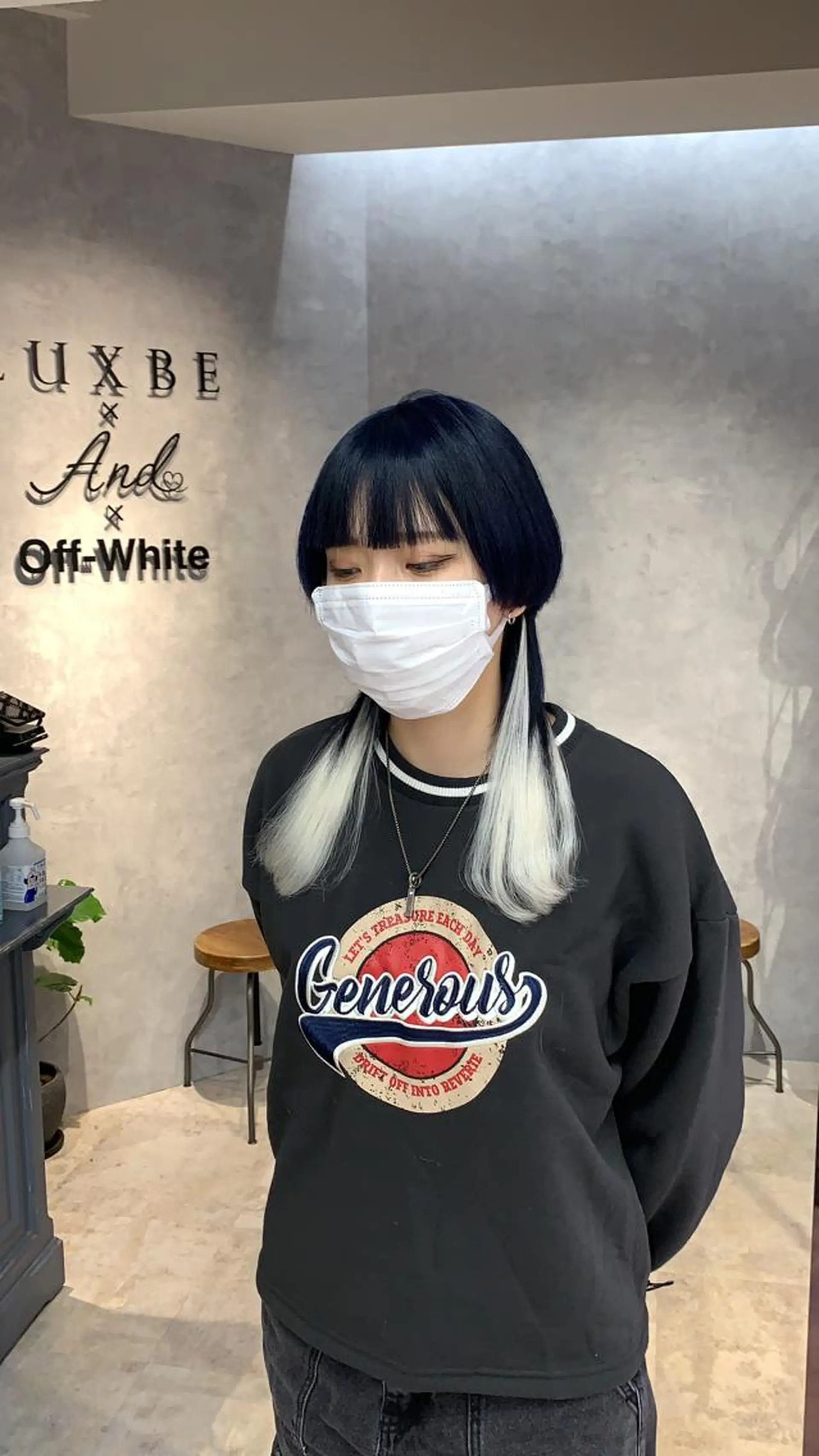 ミディアム L STUDIO心斎橋店所属・派手髪支持率No1 Eisukeのヘアスタイル