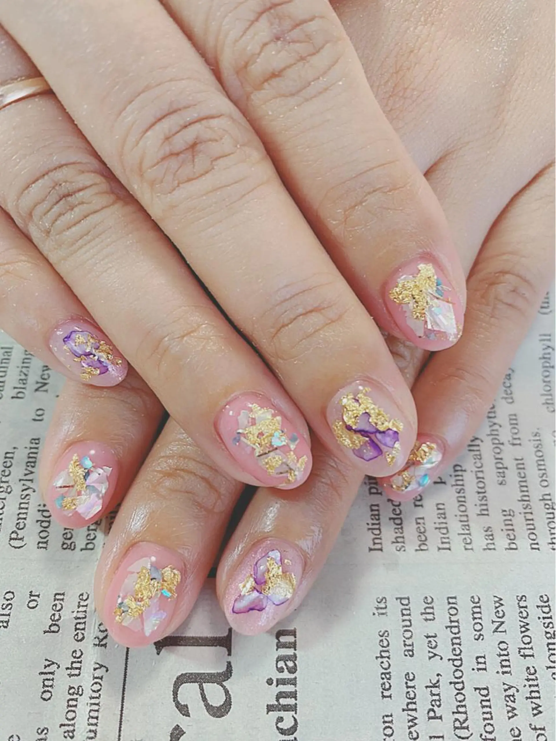 ネイル ハンドネイル ハンドケア 森山 舞のネイルデザイン