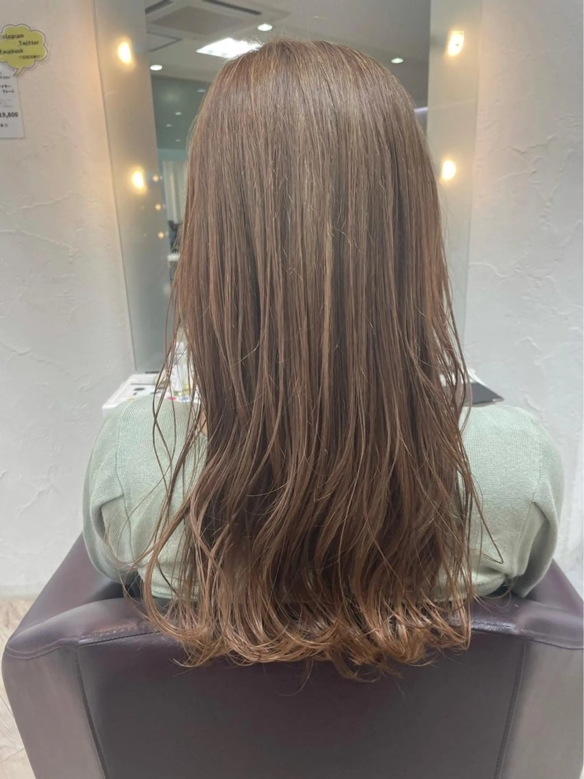 カラー ヘアカラー 福原 未来のヘアスタイル