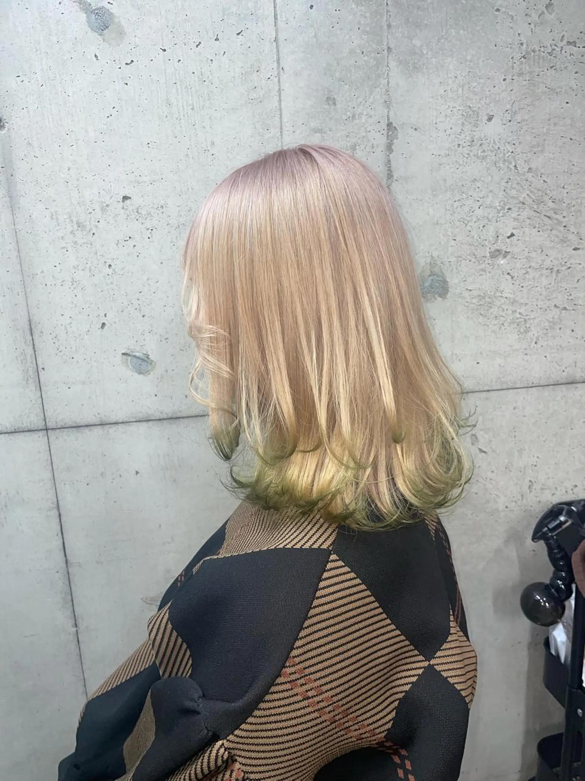 カラー ヘアカラー トリートメント youres hair 髪質改善トリートメント&ヘッドスパ  新宿三丁目店【ユアーズヘア】所属・🦋透明感カラー 👑NODOKA🦋のヘアスタイル