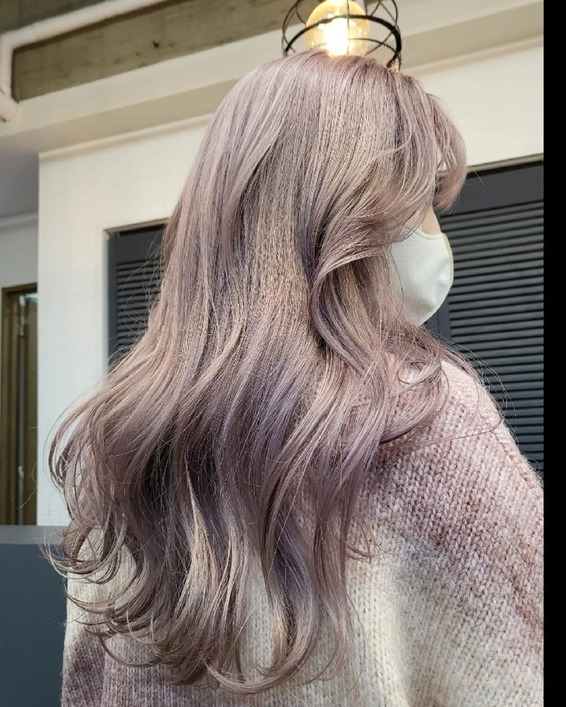 ロング カラー fand AKANE のヘアスタイル