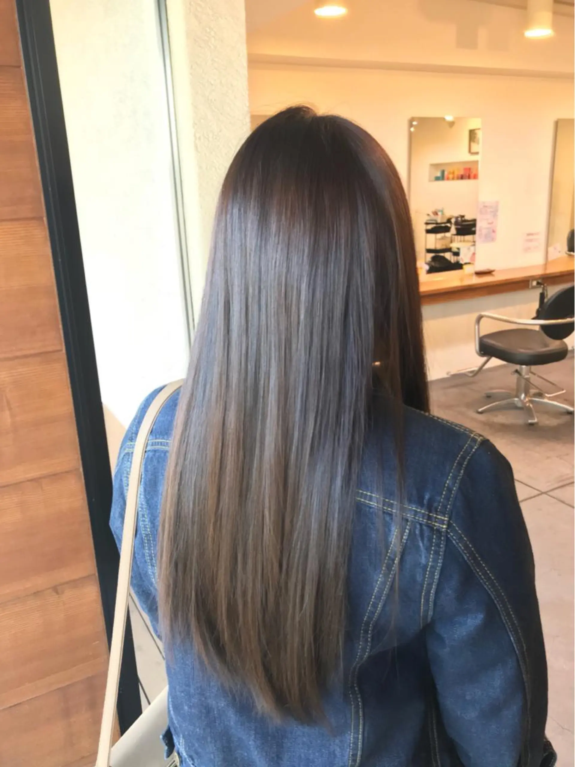 ロング カラー IORI #韓国ヘア#髪質改善のヘアスタイル