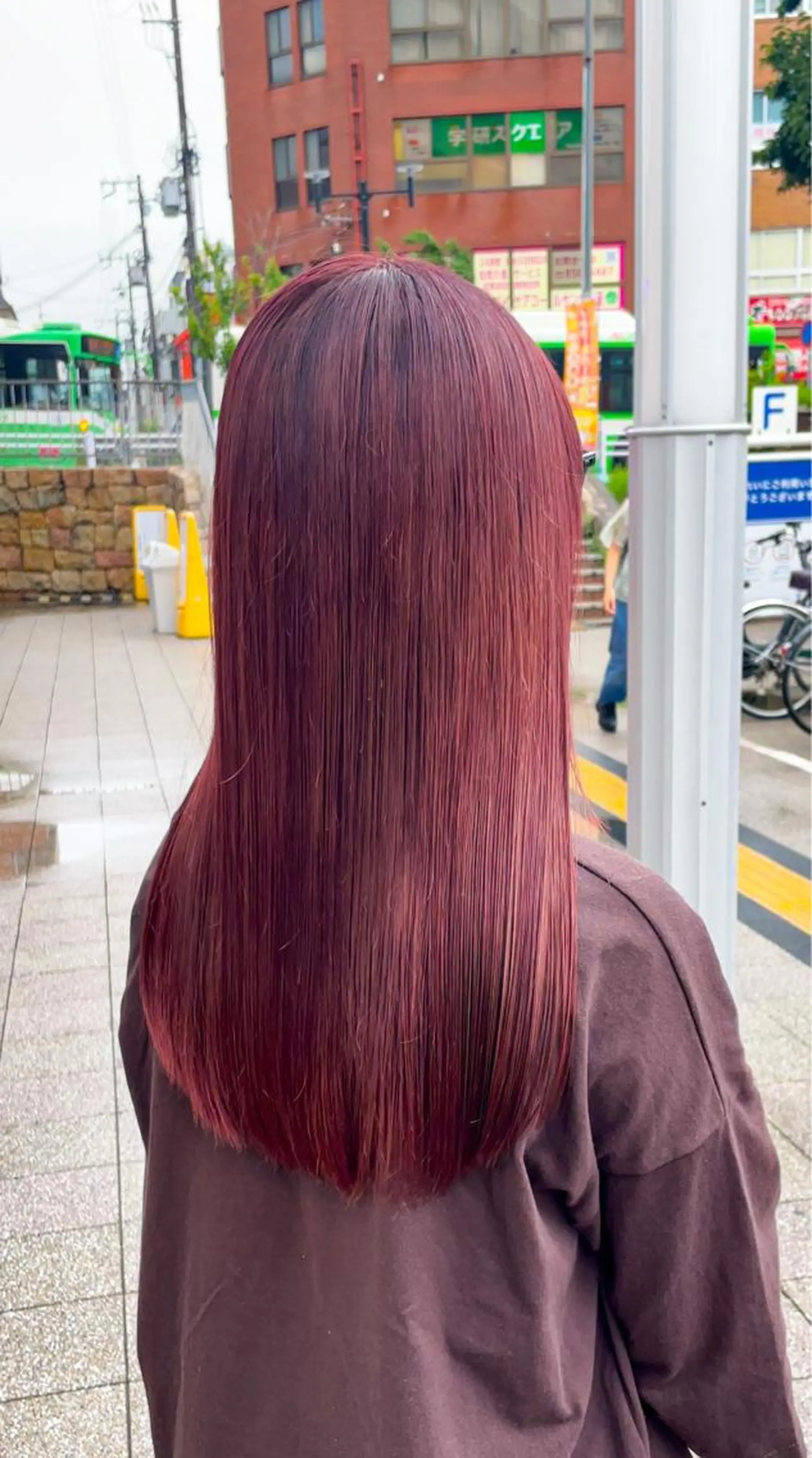 ロング カラー カラー/髪質改善 レイヤー/vagueのヘアスタイル