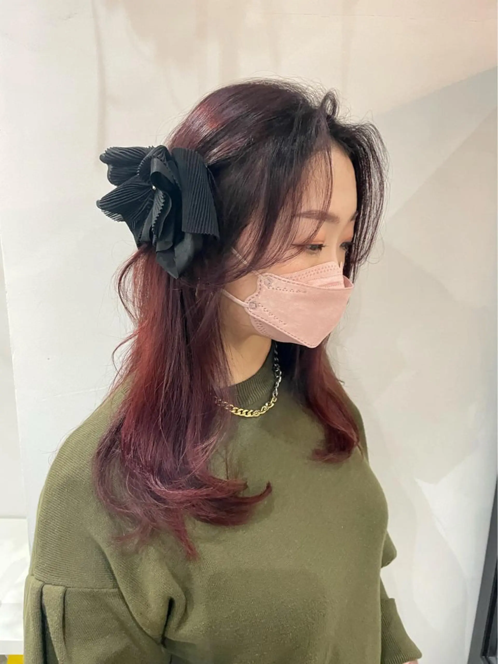 セミロング ヘアカラー LITTLE _KATOのヘアスタイル