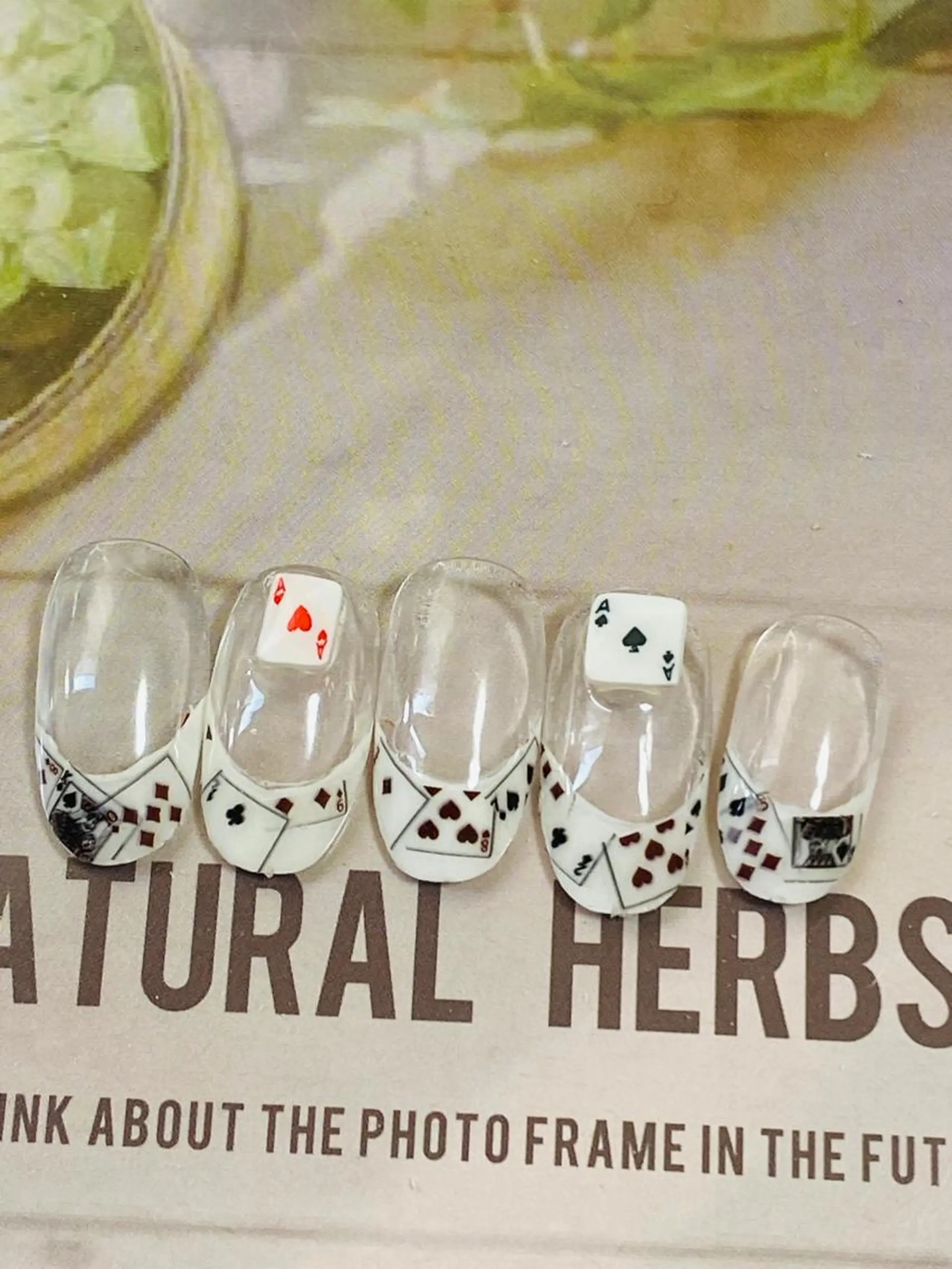 ネイル フレンチネイル 自宅ネイルサロン ♦️nuance♦️のネイルデザイン