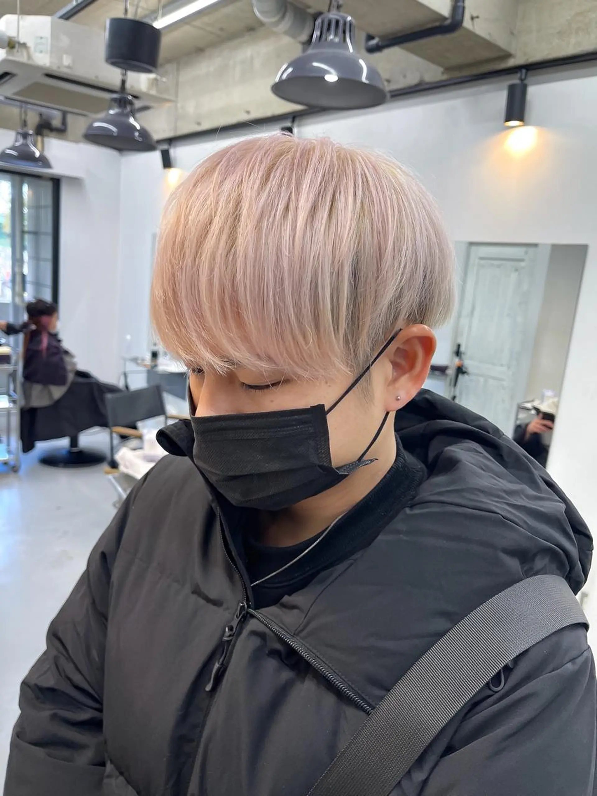 カラー メンズ カット ヘアカラー 森本裕/オーナー/ スパイラルパーマのヘアスタイル