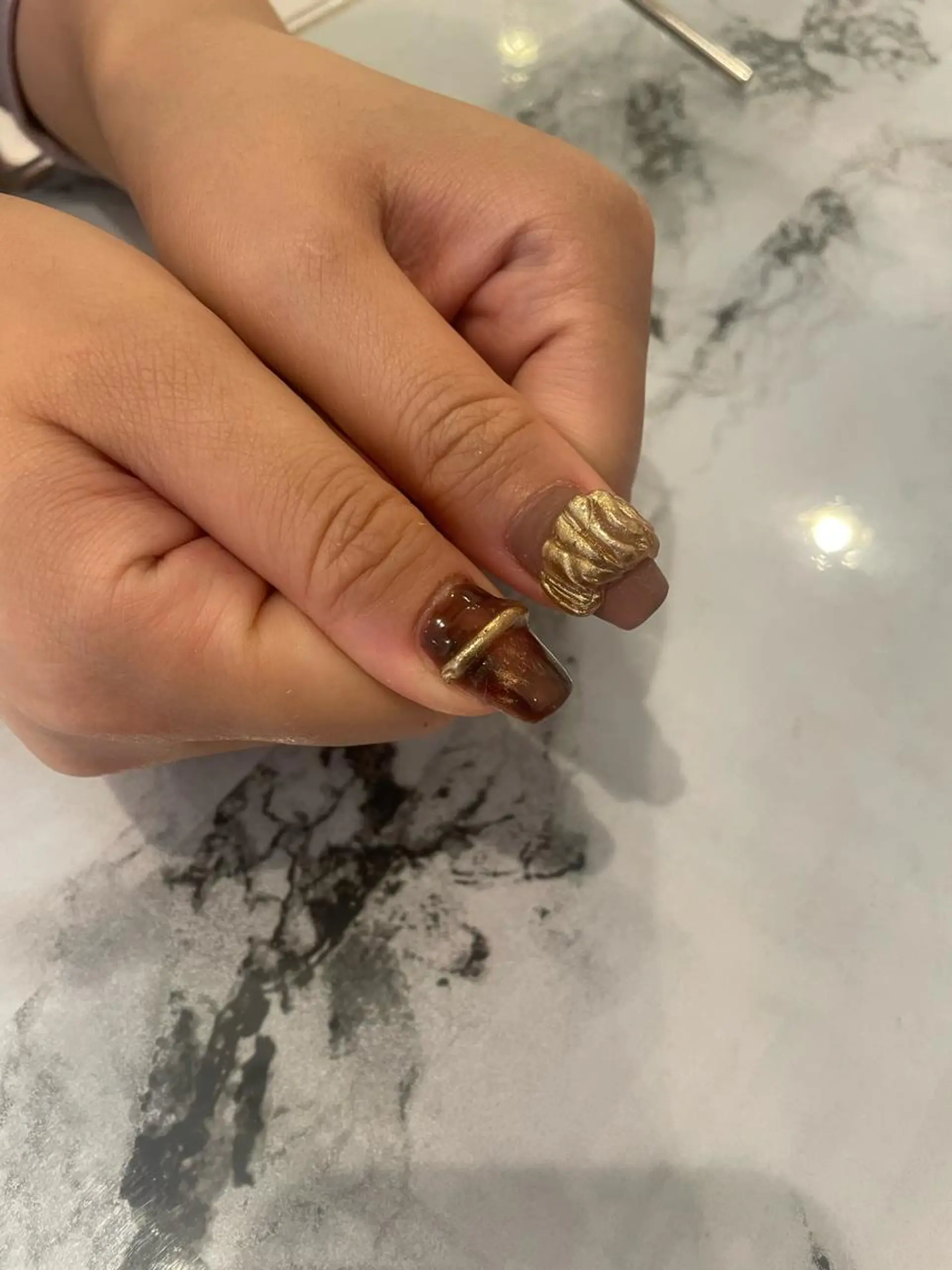 ネイル 束感まつ毛/ネイル/ LED♥KIRARAのマツエク・マツパデザイン