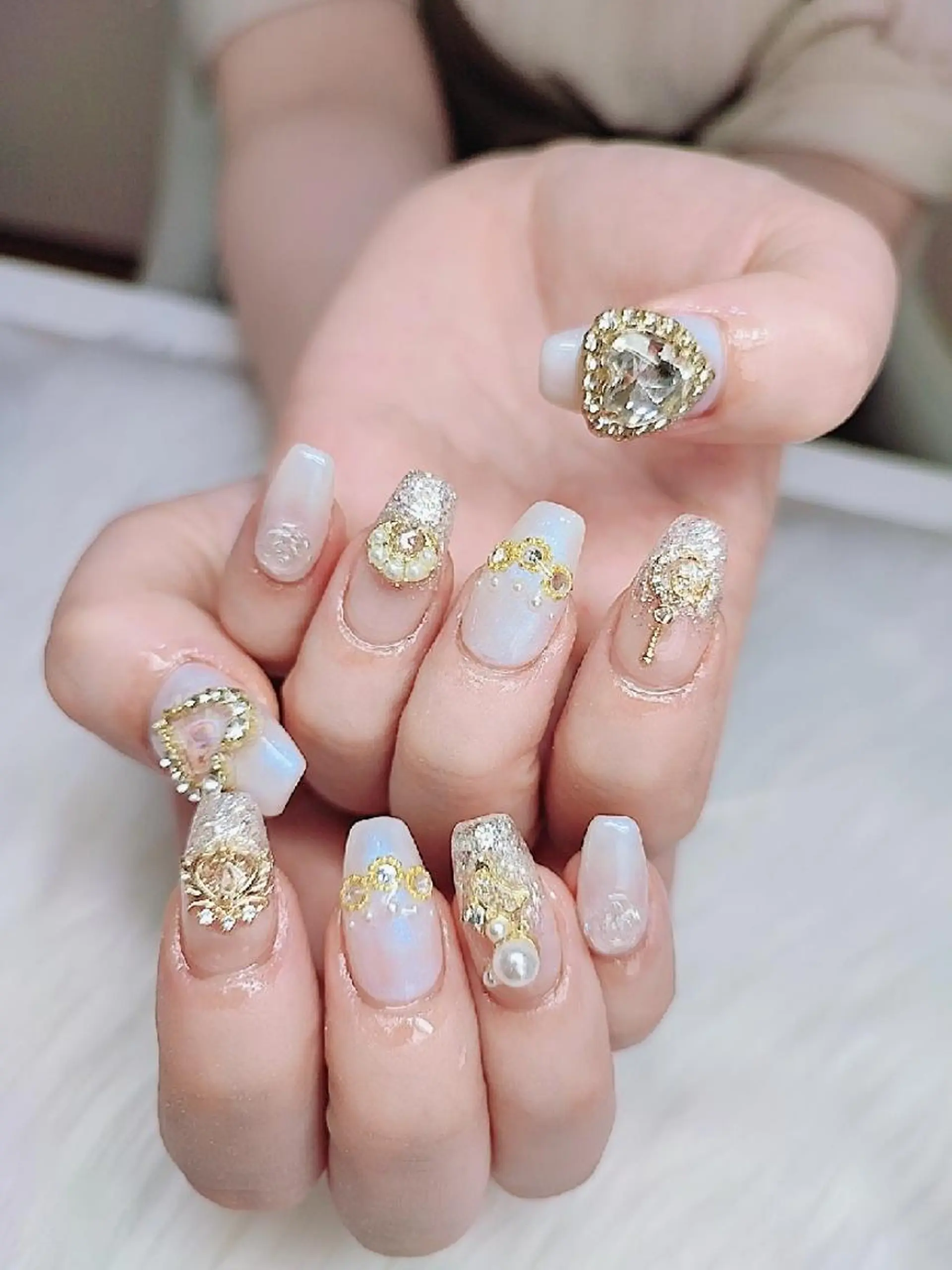 ネイル ハンドネイル 森 ネイルサロンのネイルデザイン