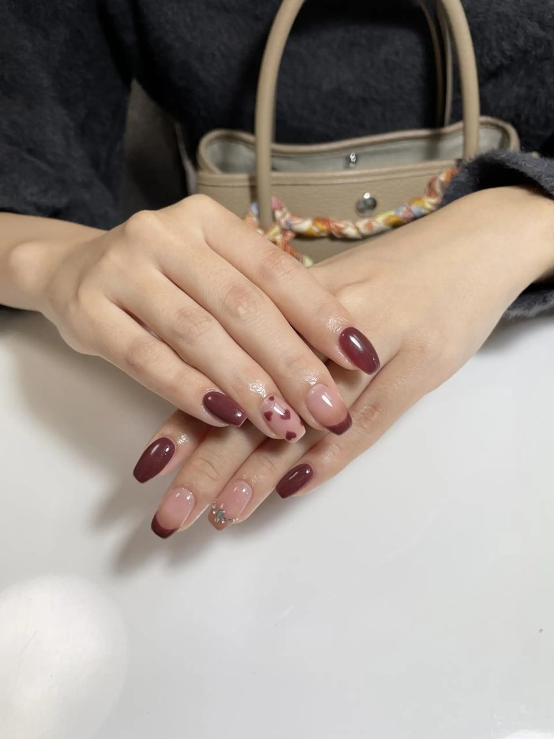ネイル ハンドネイル ハンドケア 🍑 momo_nailのネイルデザイン