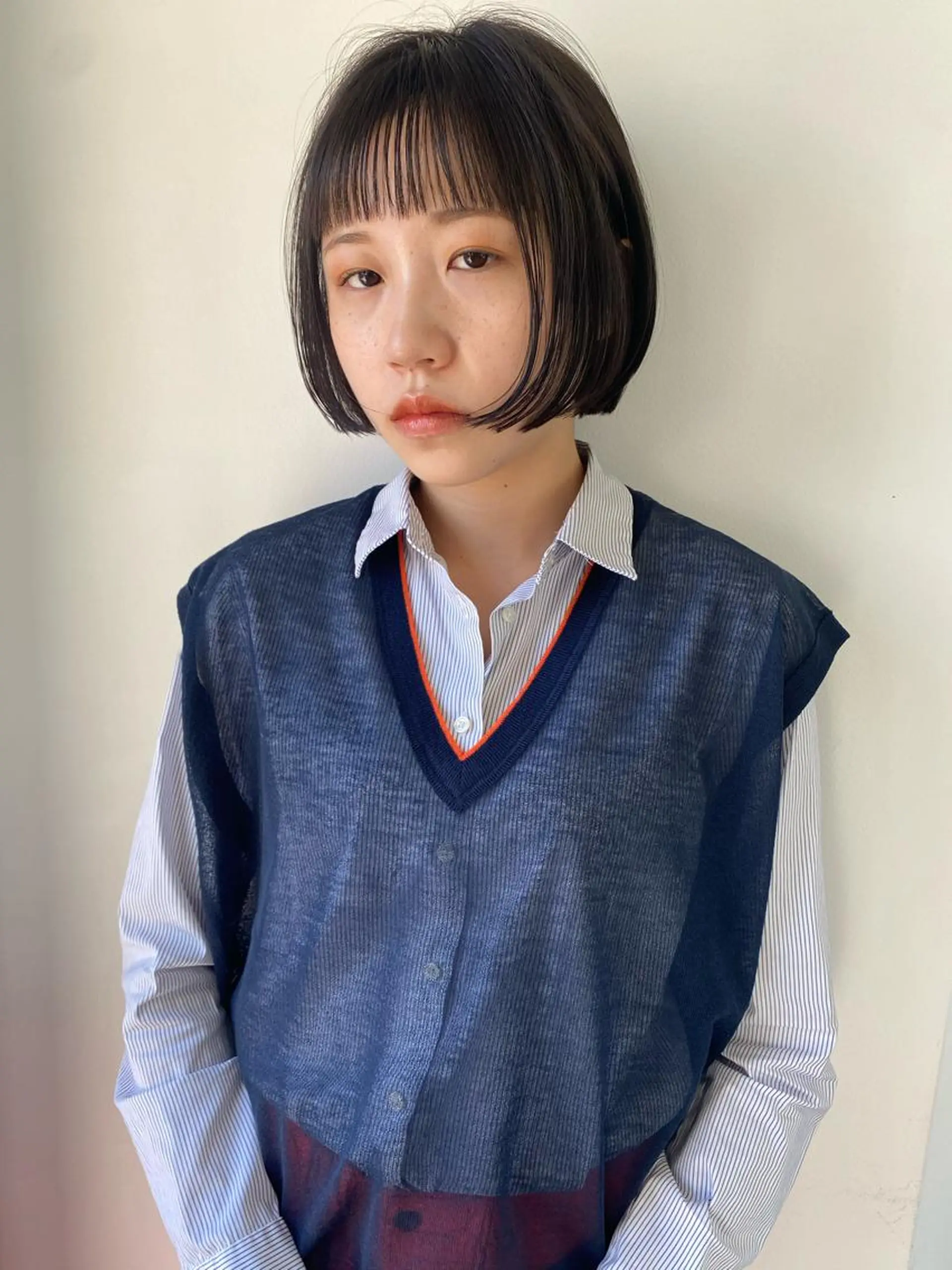 ショート カラー カット ヘアカラー riria/ボブ /ブラウンカラー🎀のヘアスタイル