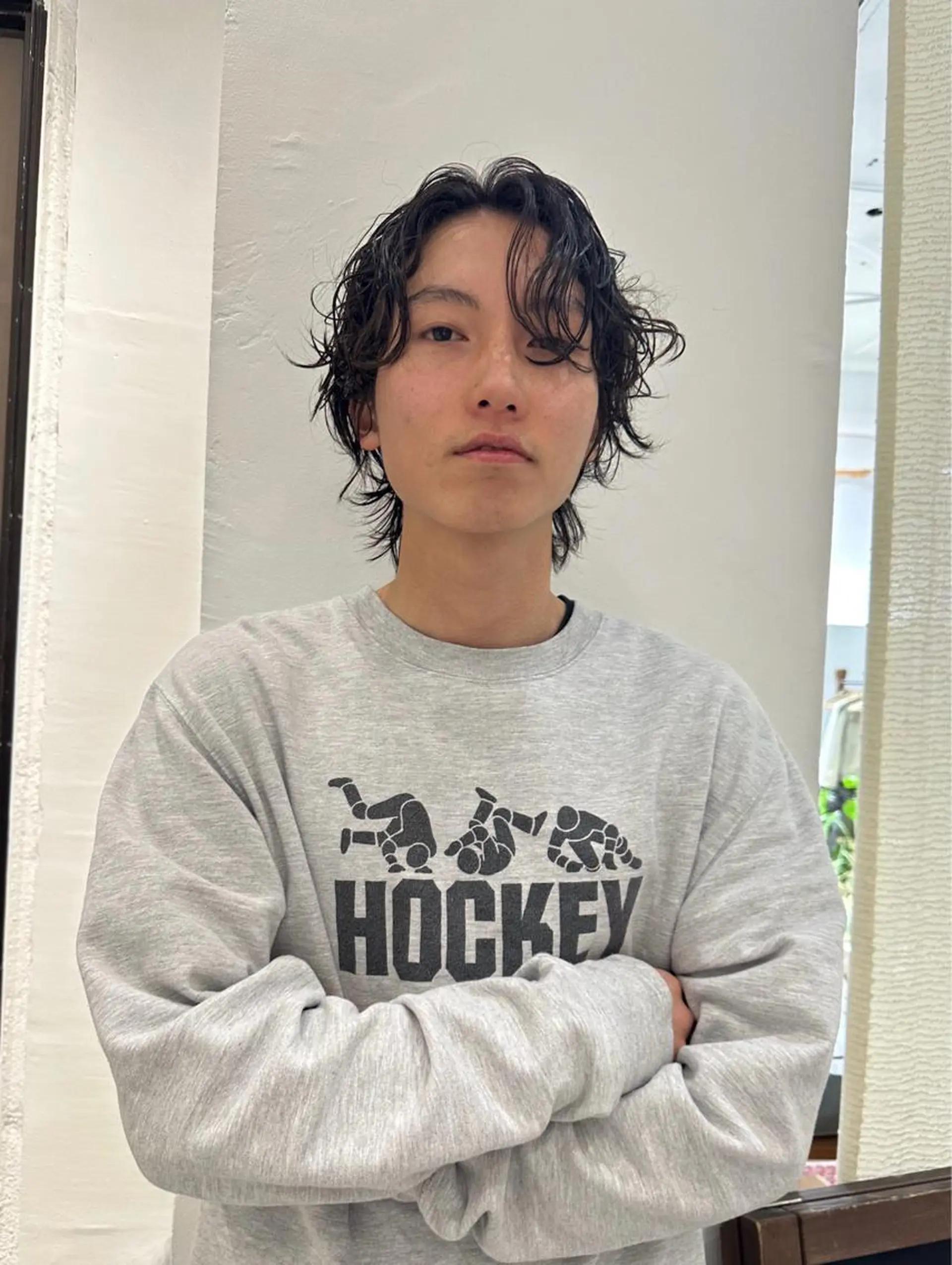 ショート パーマ メンズ P.S  gemmie所属・Tetta 🤙のヘアスタイル