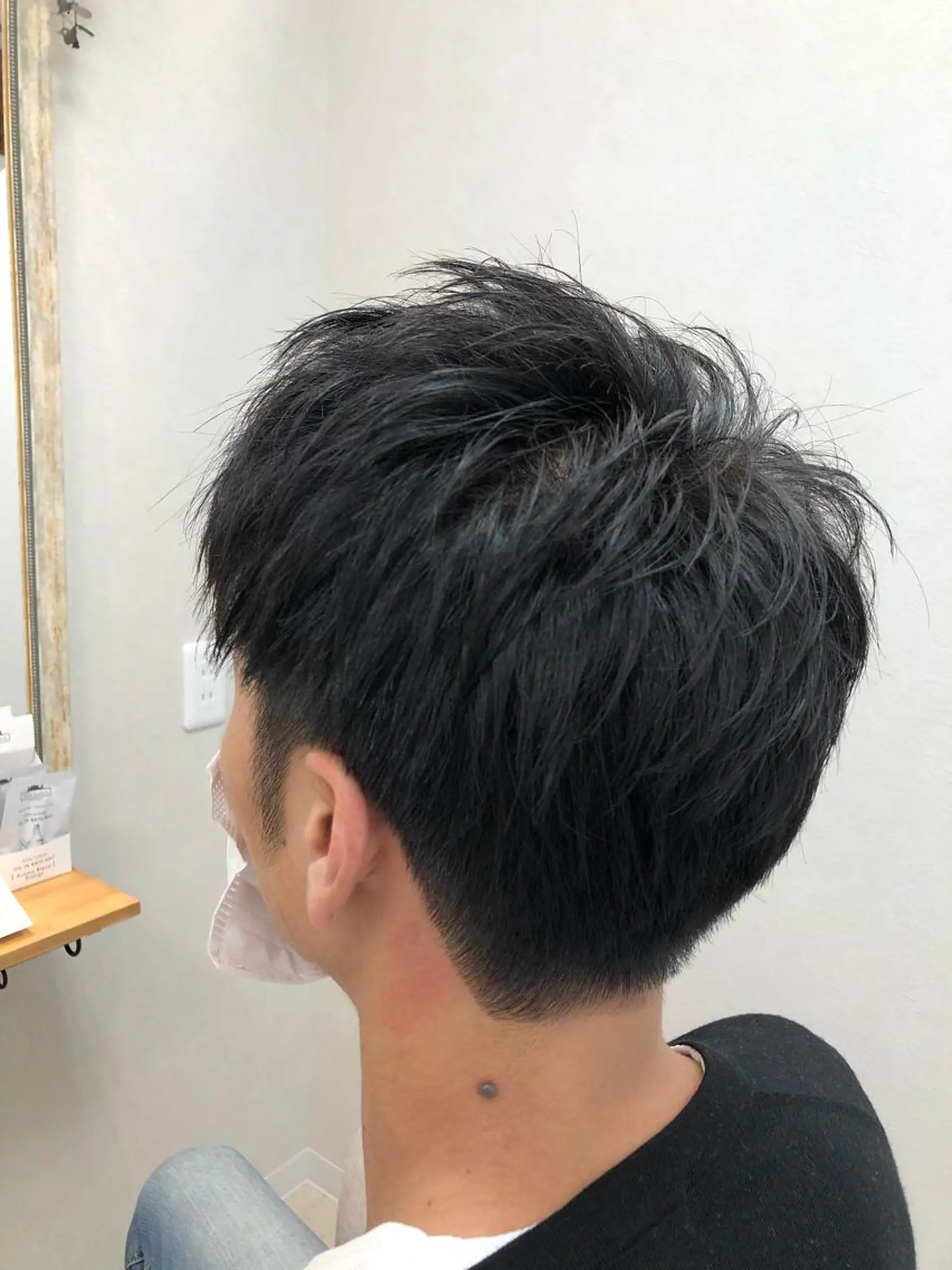 メンズ ショート/白髪ぼかし 君和田若菜のヘアスタイル