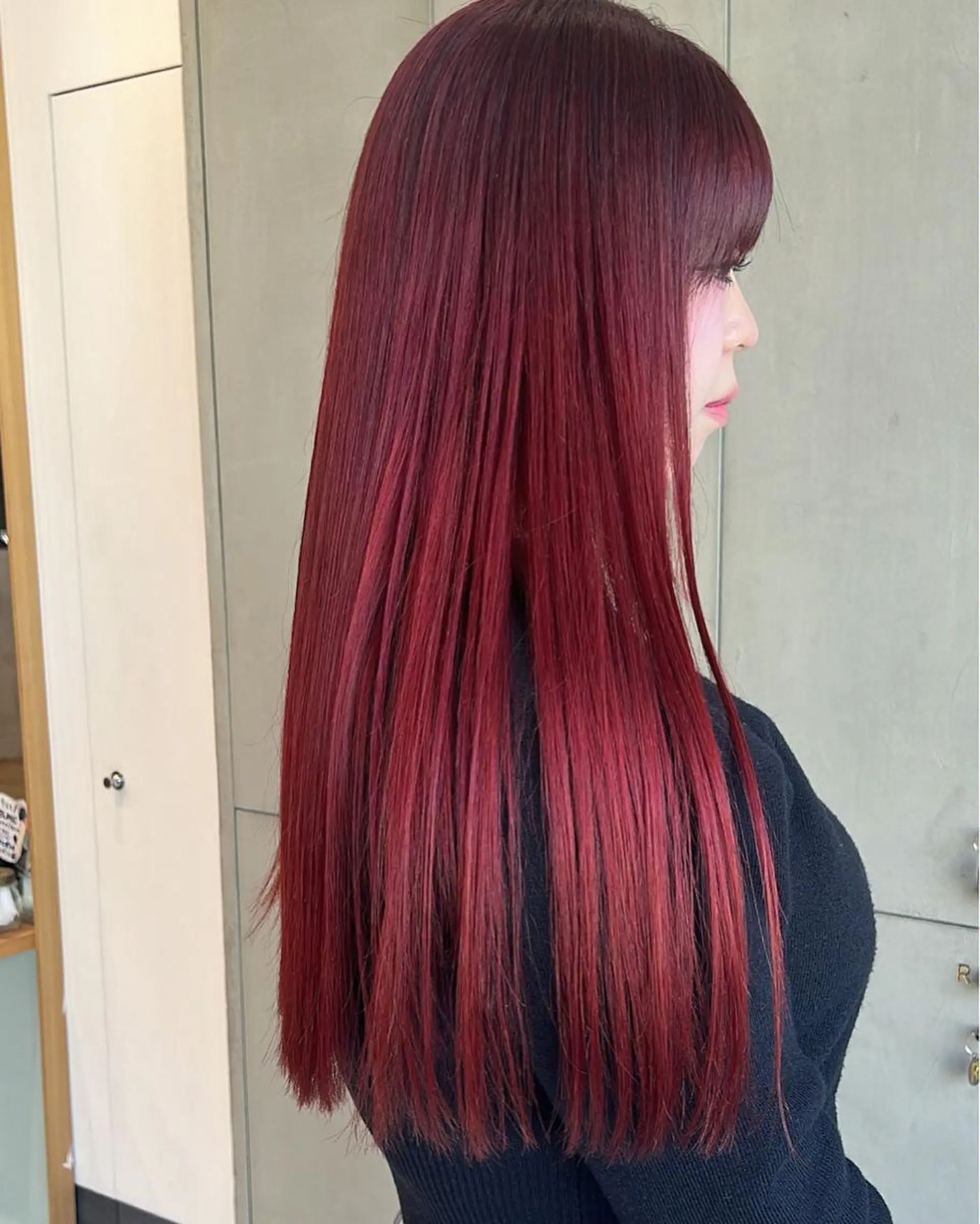 カラー ダブルカラー ヘアカラー D'na ディーナのヘアスタイル