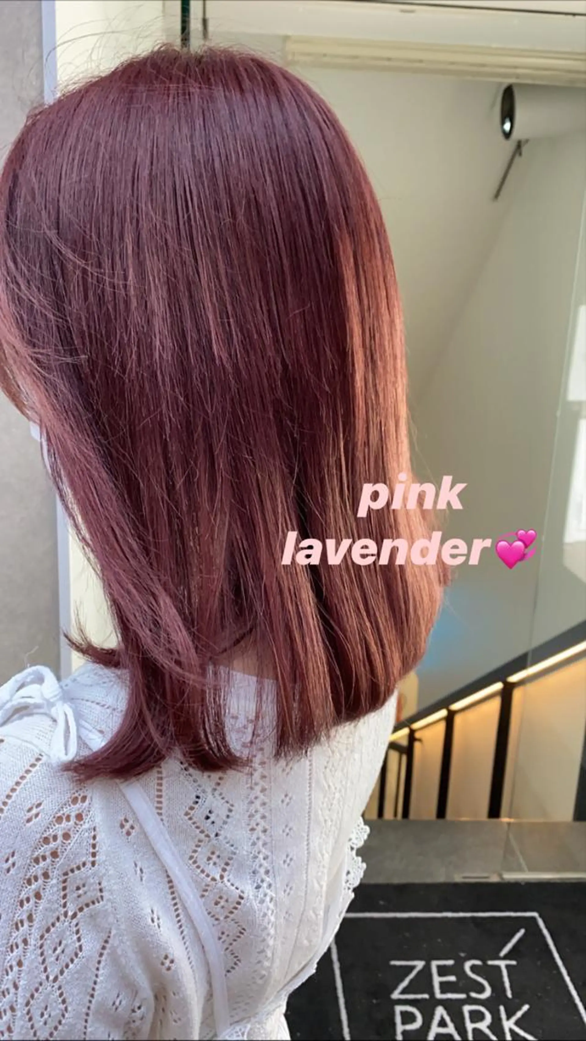 ミディアム レイヤーカット カノン🩷のヘアスタイル