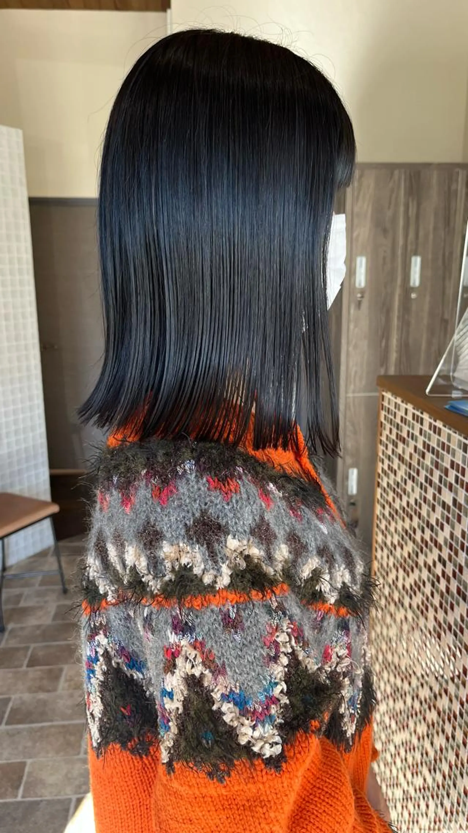 セミロング 中村 友香のヘアスタイル