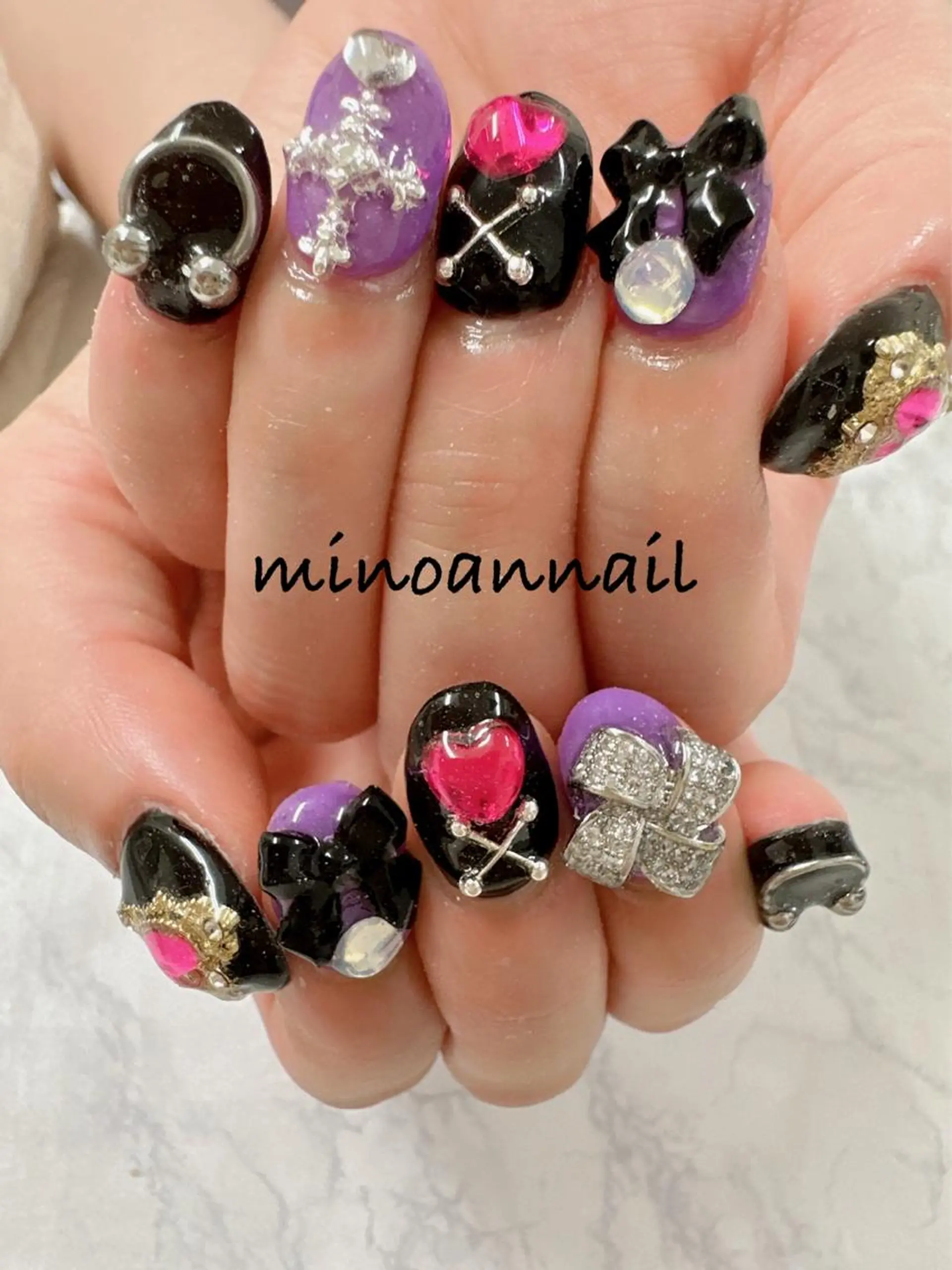 ネイル 美ノ庵ネイルサロン メトロポリタン前店のネイルデザイン