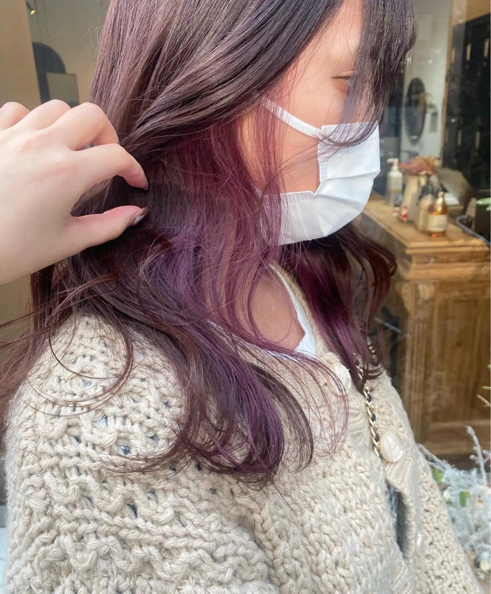 ロング to waのヘアスタイル