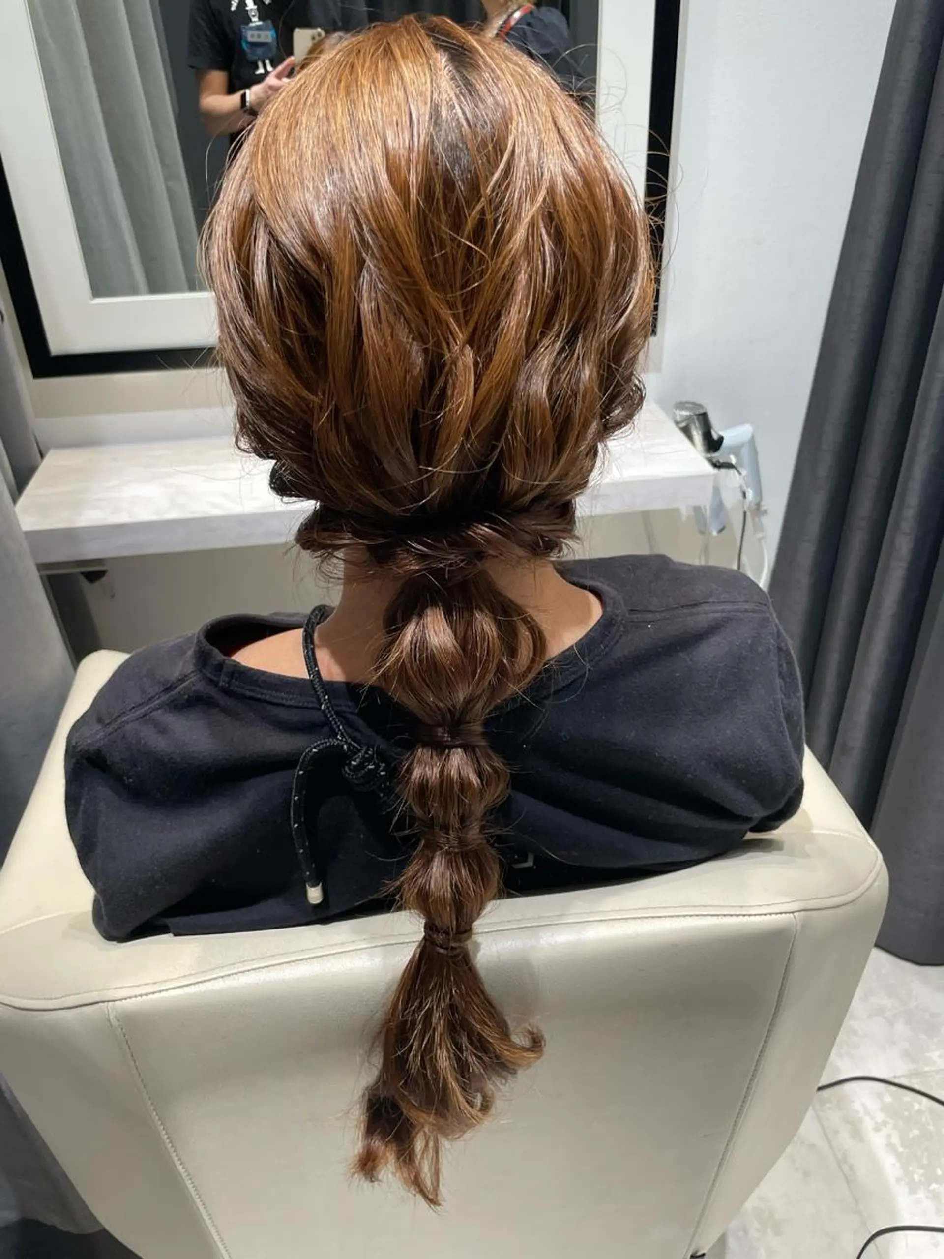 ロング ヘアアレンジ k-twoたき✨艶感 カラー／美髪矯正のヘアスタイル