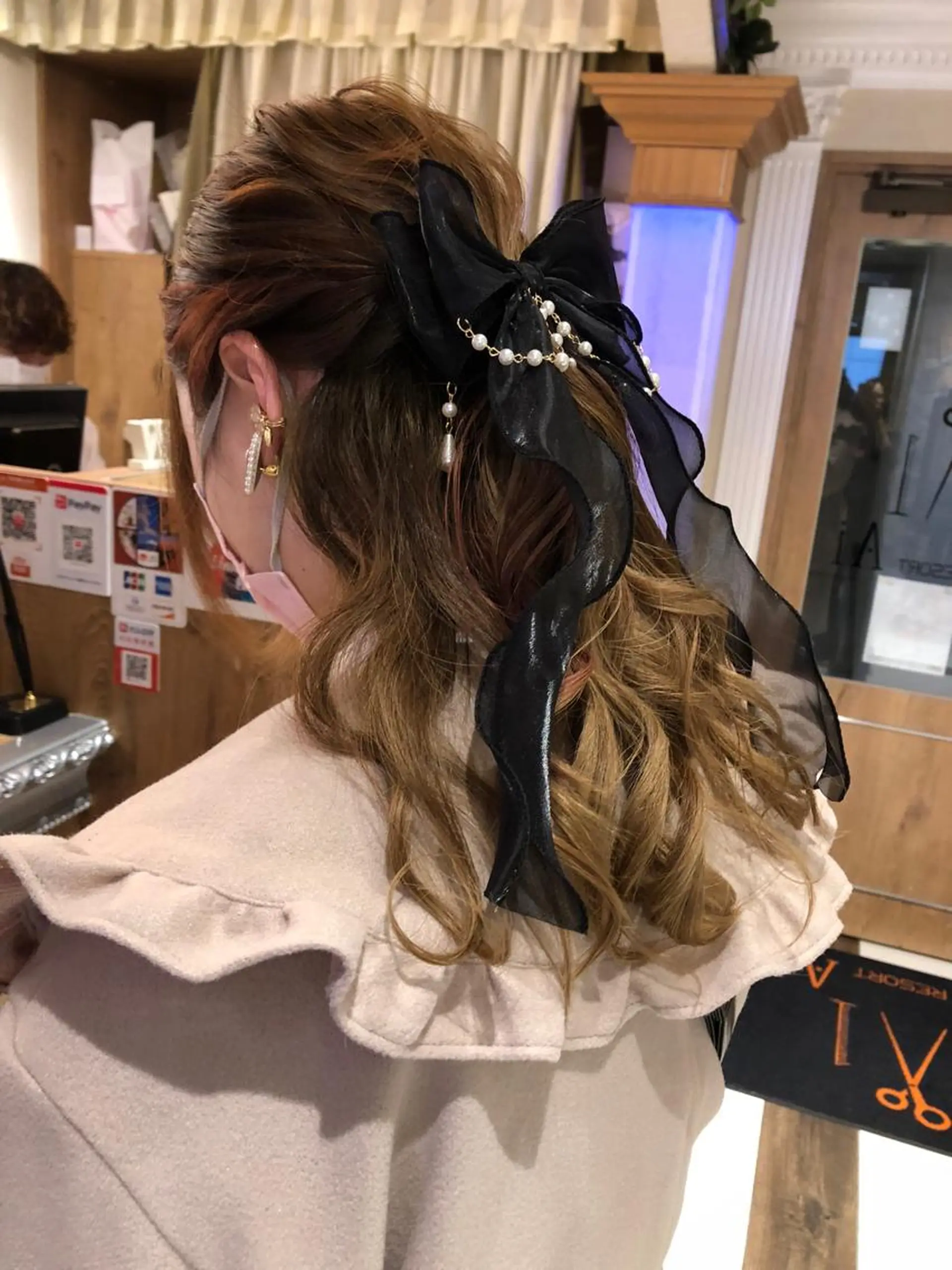 ロング ヘアアレンジ フレンチガーリー ヘアセット 【ディレクター 🧸🤍田澤　唯那】のヘアスタイル