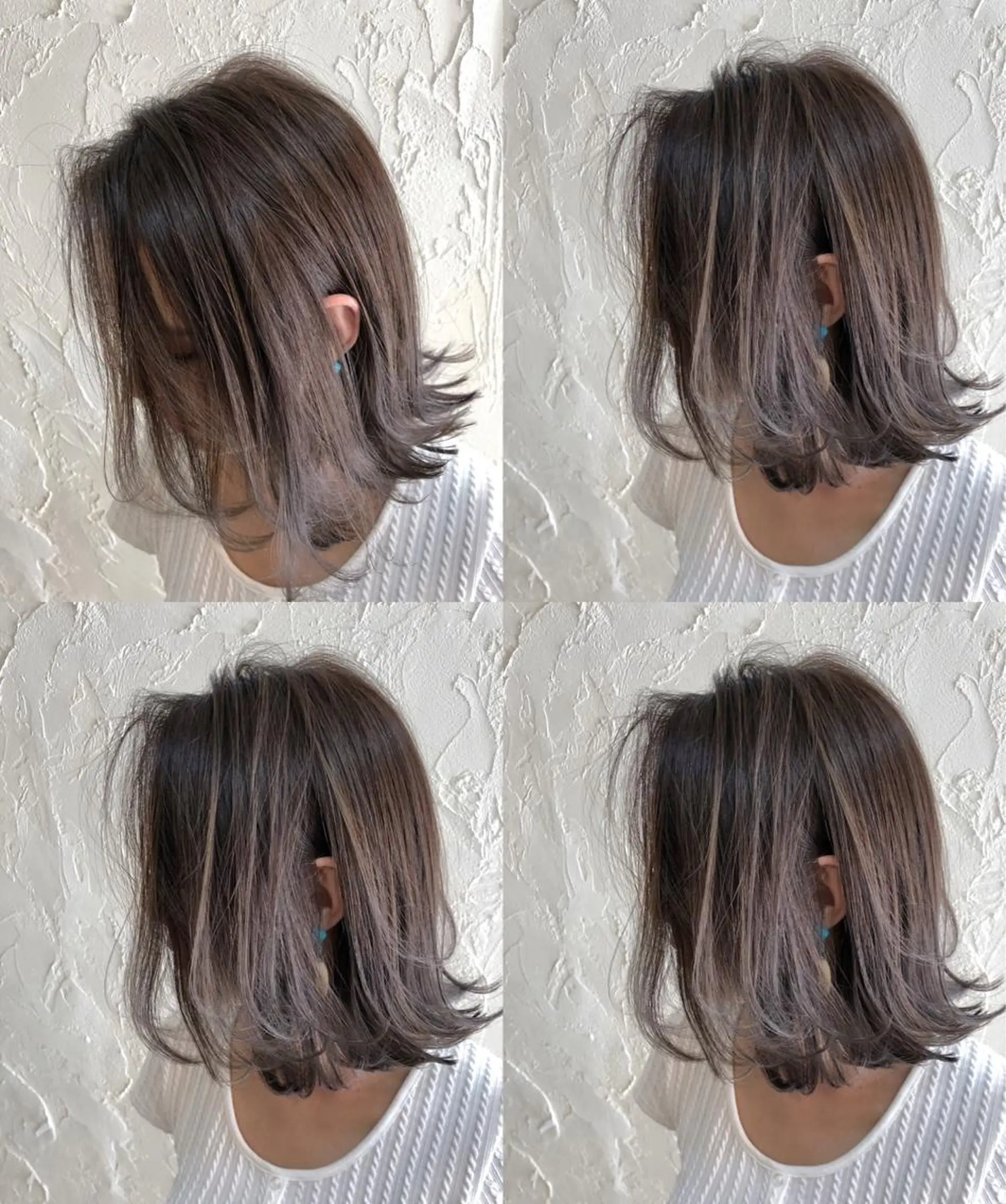 ショート カラー カット ヘアカラー 韓国レイヤー外国人風 透明感カラー髪質改善のヘアスタイル