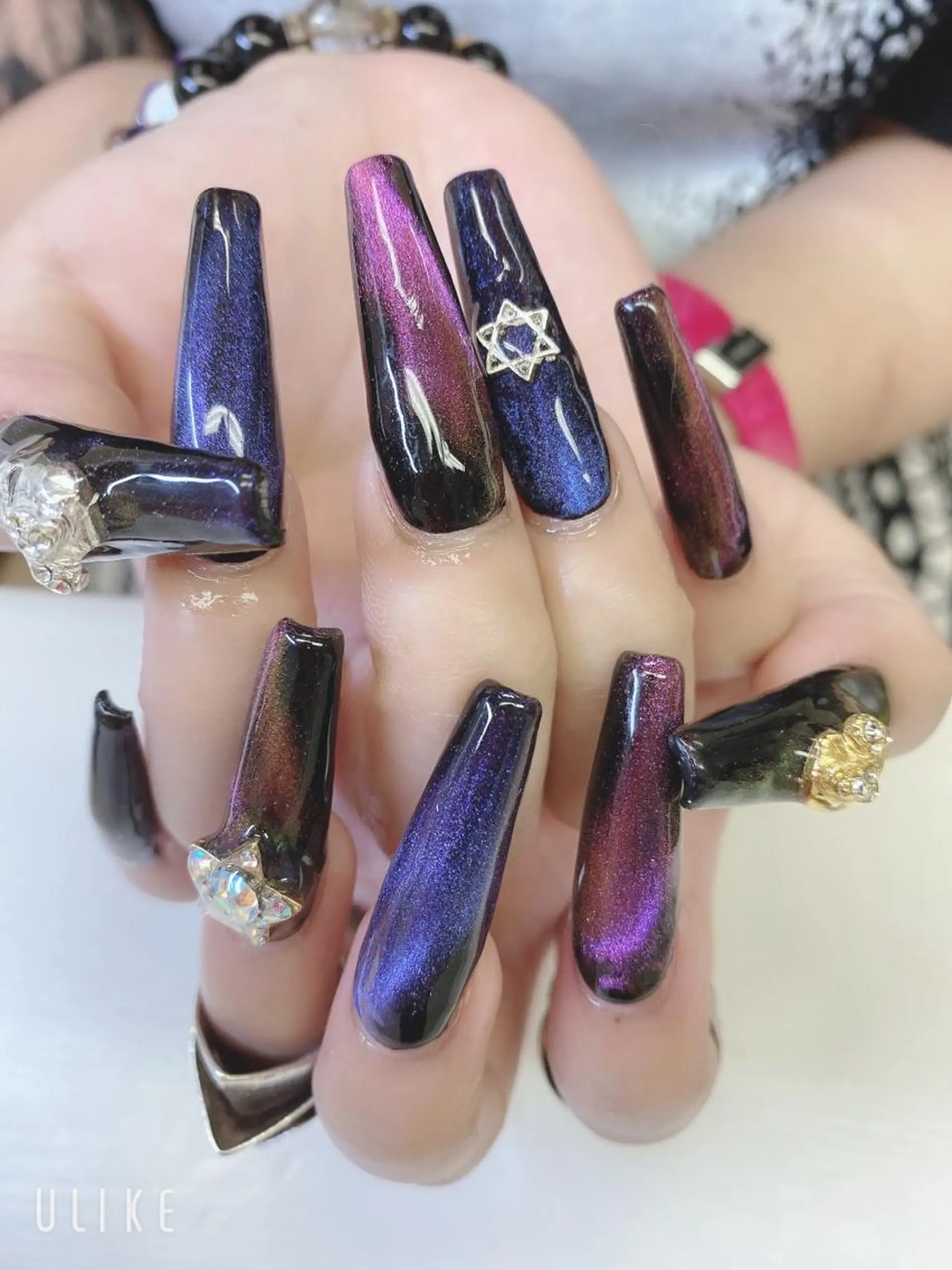 ロング ハンドネイル JNA認定講師🌸 RIEのネイルデザイン