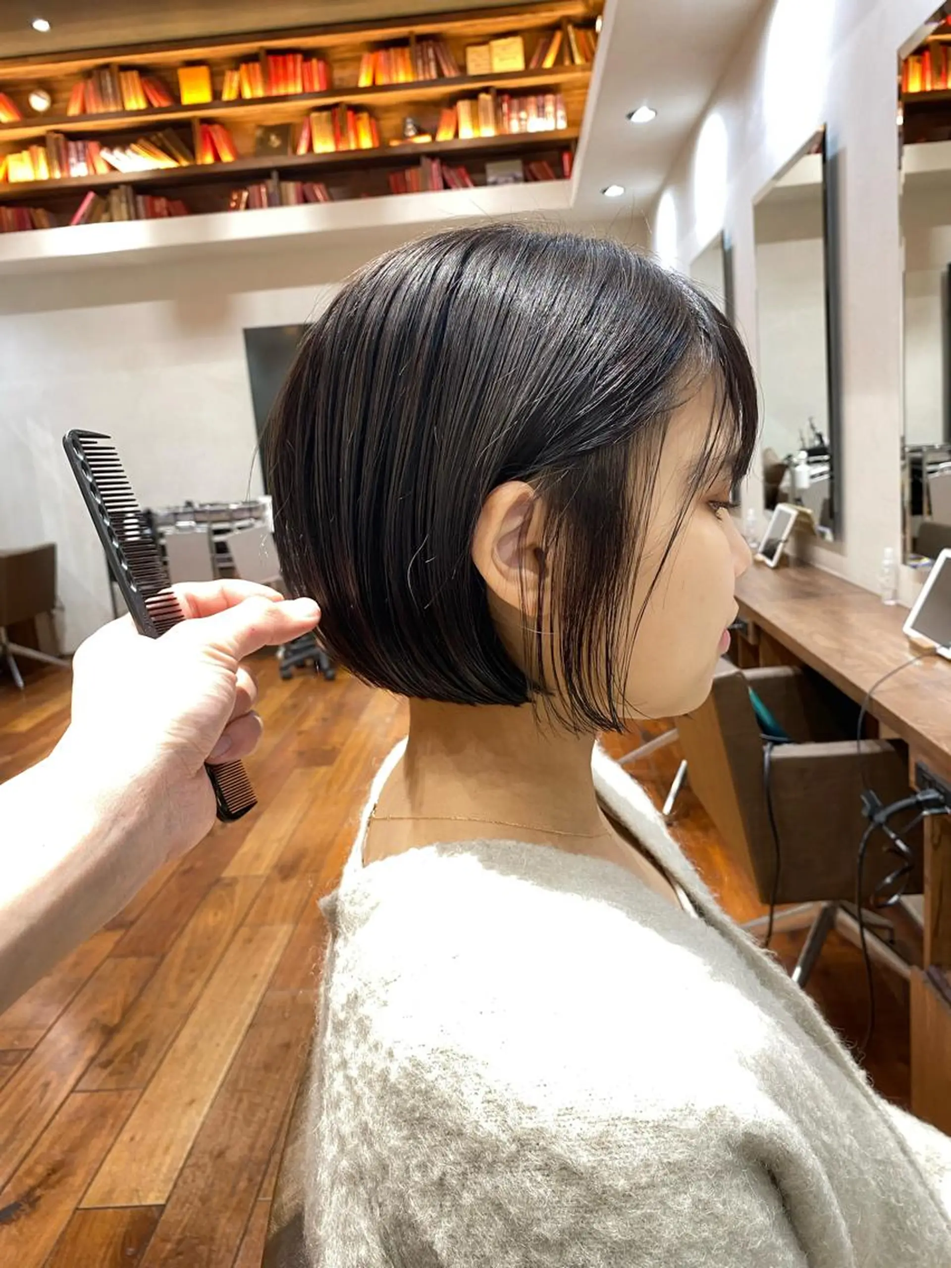 ショート カット トリートメント nex the salon coall所属・🫧似合わせショート イシダ🫧のヘアスタイル