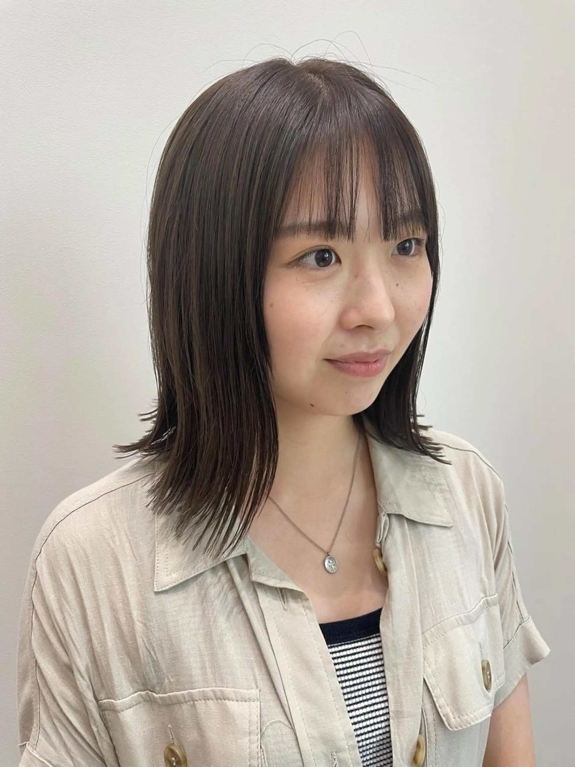 カラー 透明感カラー 河野 いずみのヘアスタイル