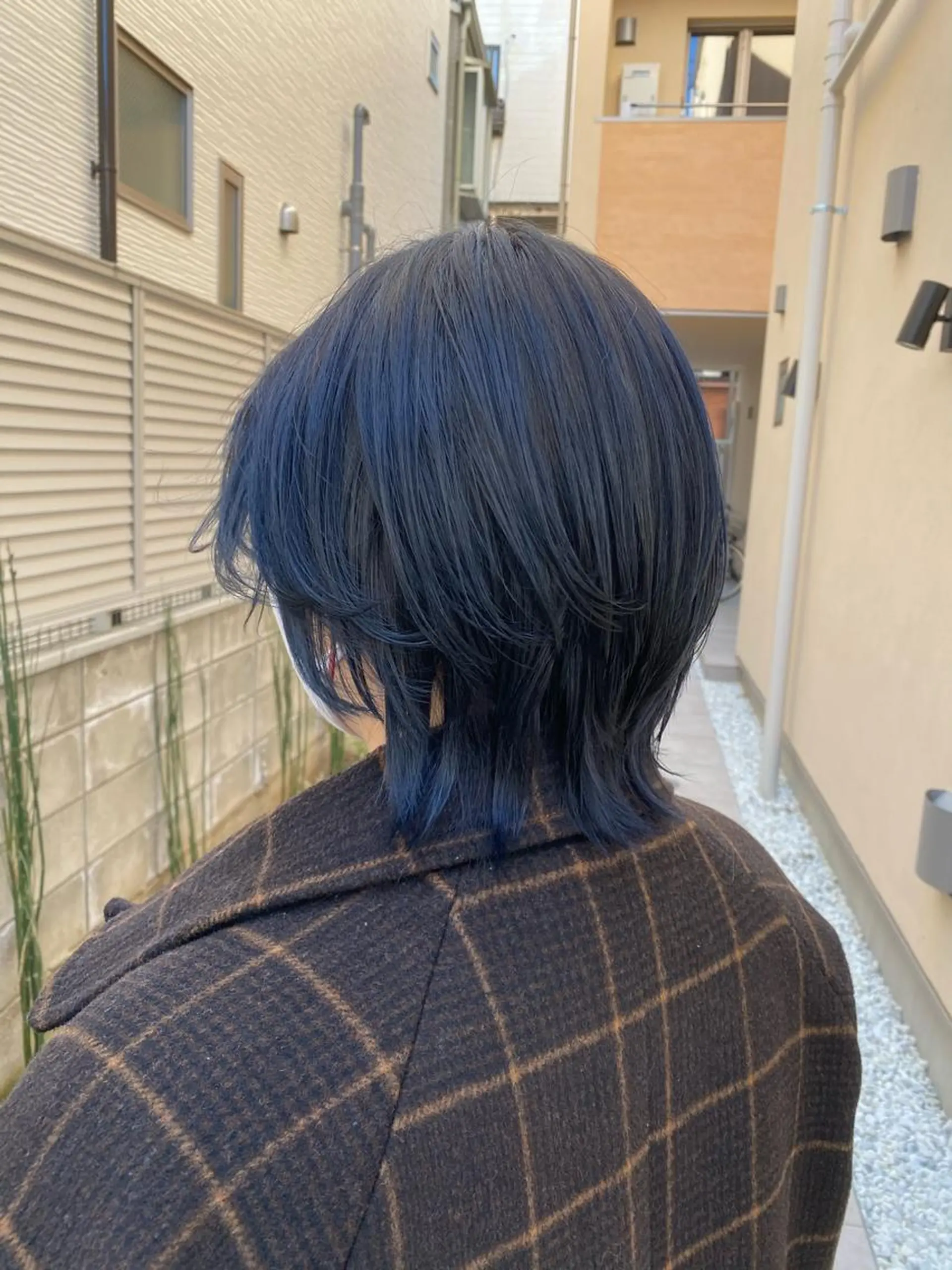 ショート カラー ブルーカラー ［パサつき改善］＊ 髪質改善ケアサロン＊のヘアスタイル